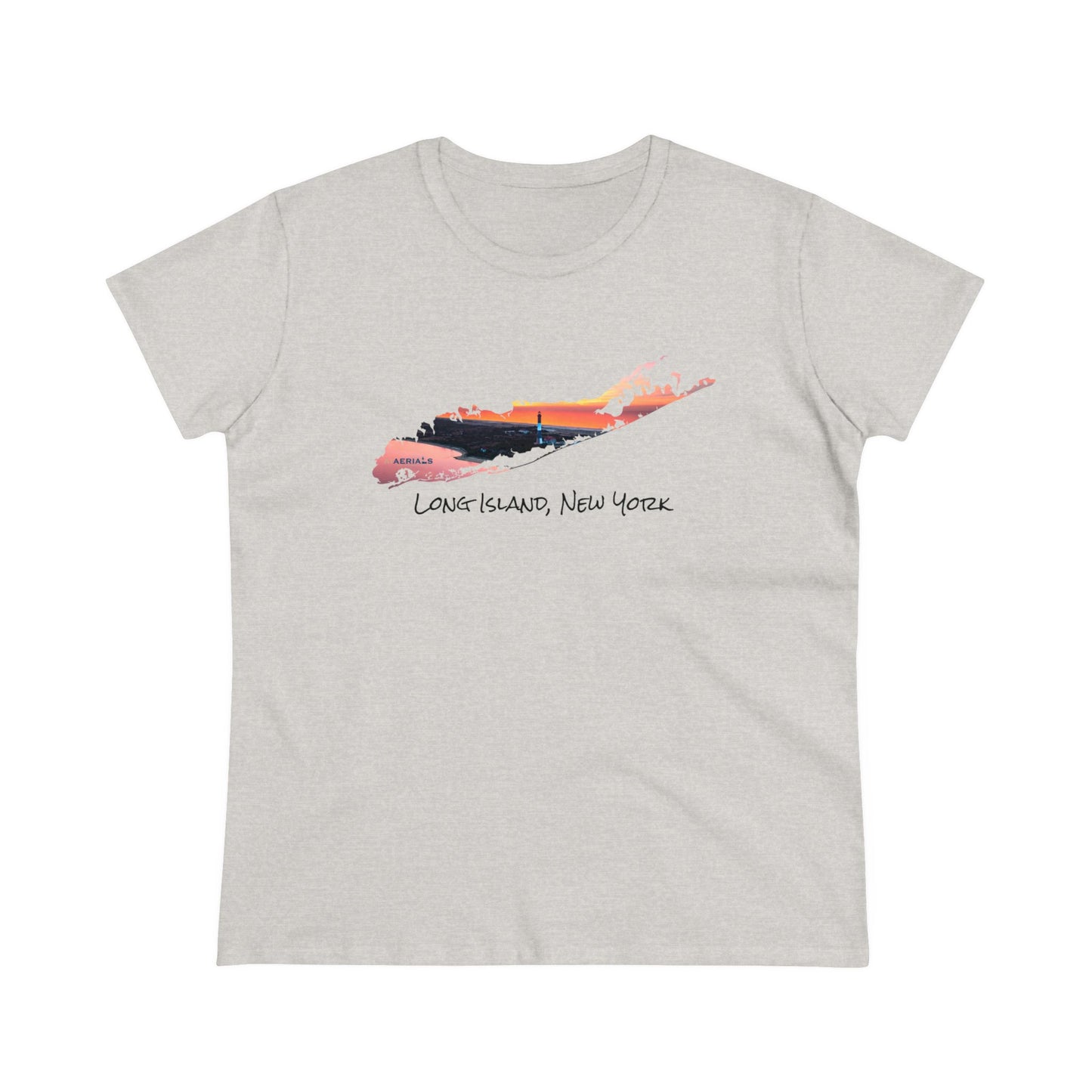 Women's Cotton Tee - Fire Island Lighthouse