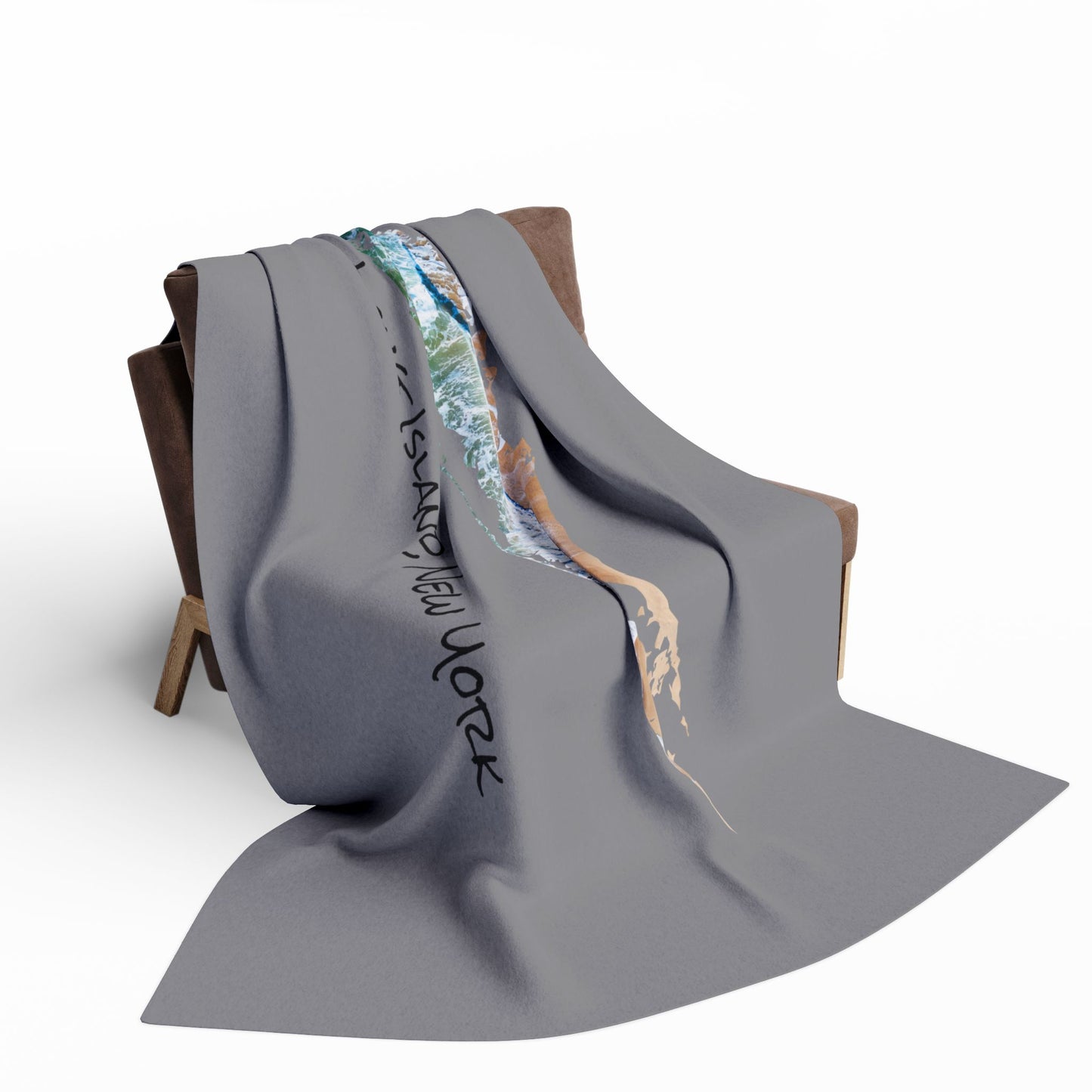 Arctic Fleece Blanket Grey (3 Sizes) - Sand & Sea