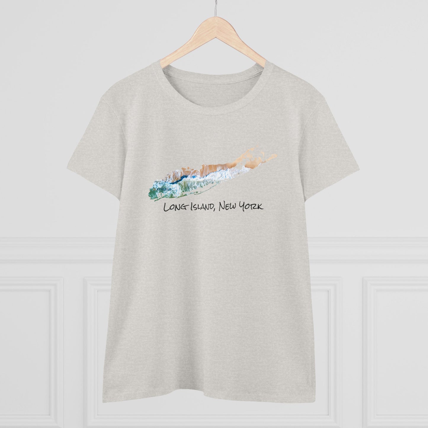 Women's Cotton Tee - Sand & Sea