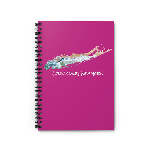 Spiral Notebook Pink - Sand & Sea