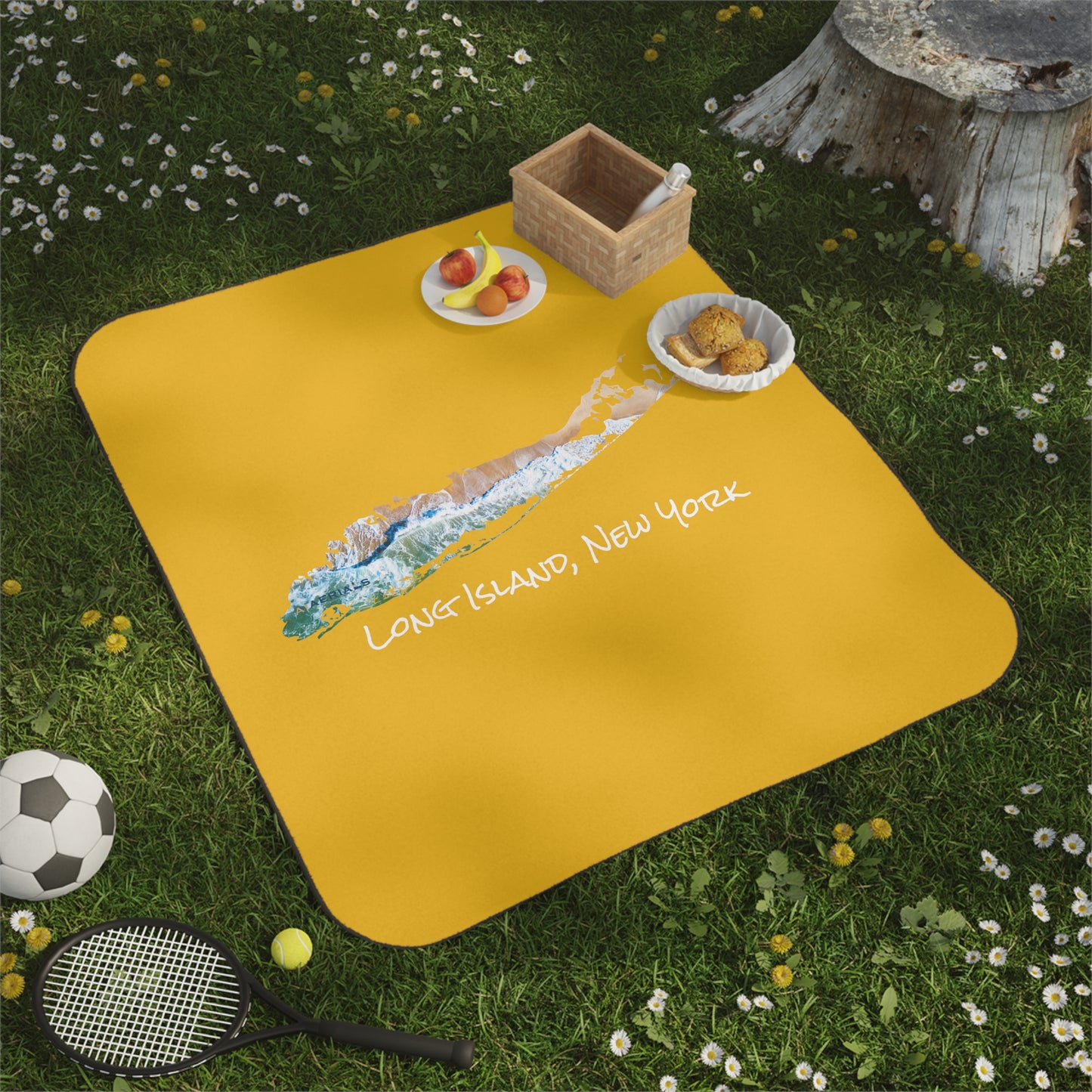 Picnic Blanket Yellow - Sand & Sea