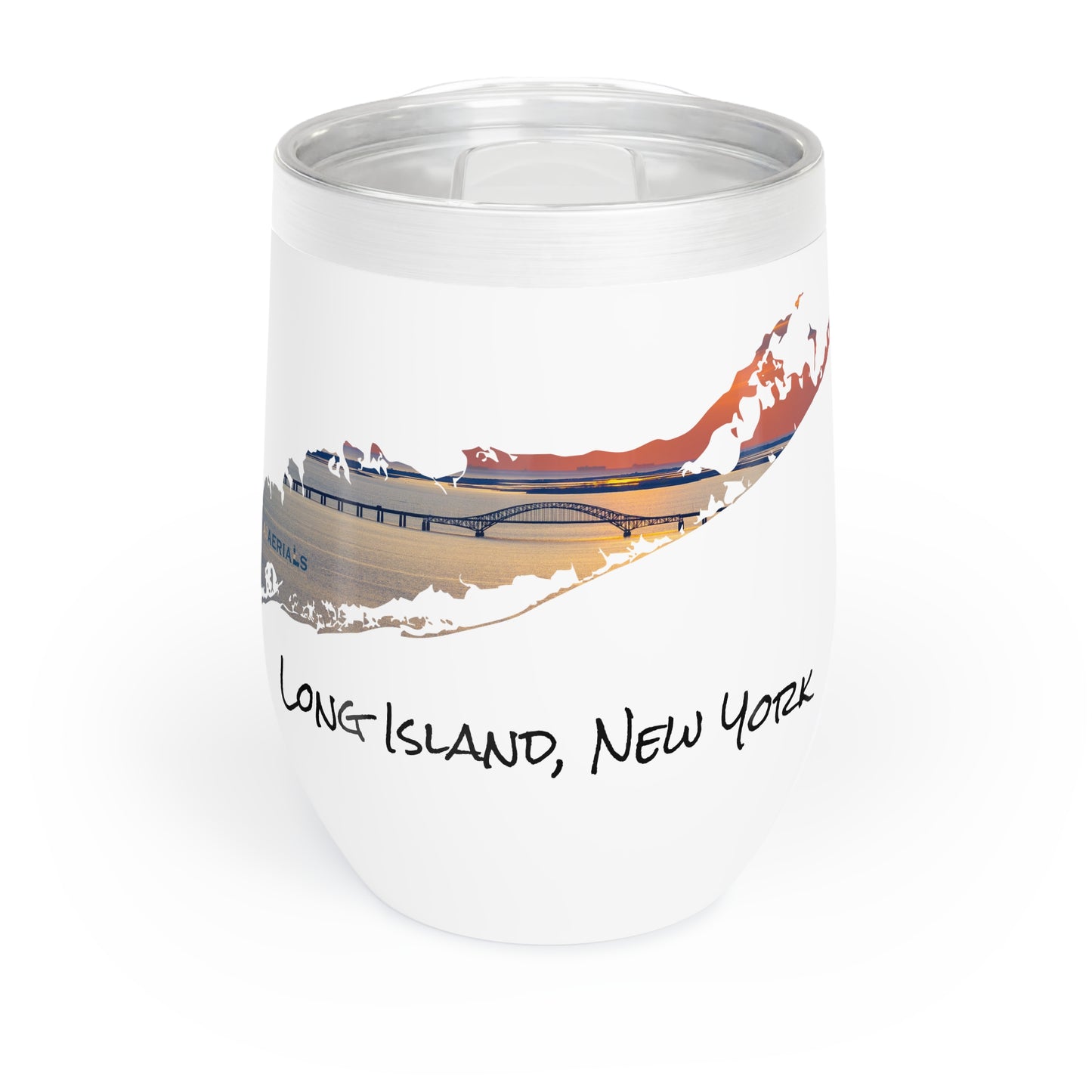 Chill Wine Tumbler - Great South Bay Bridge