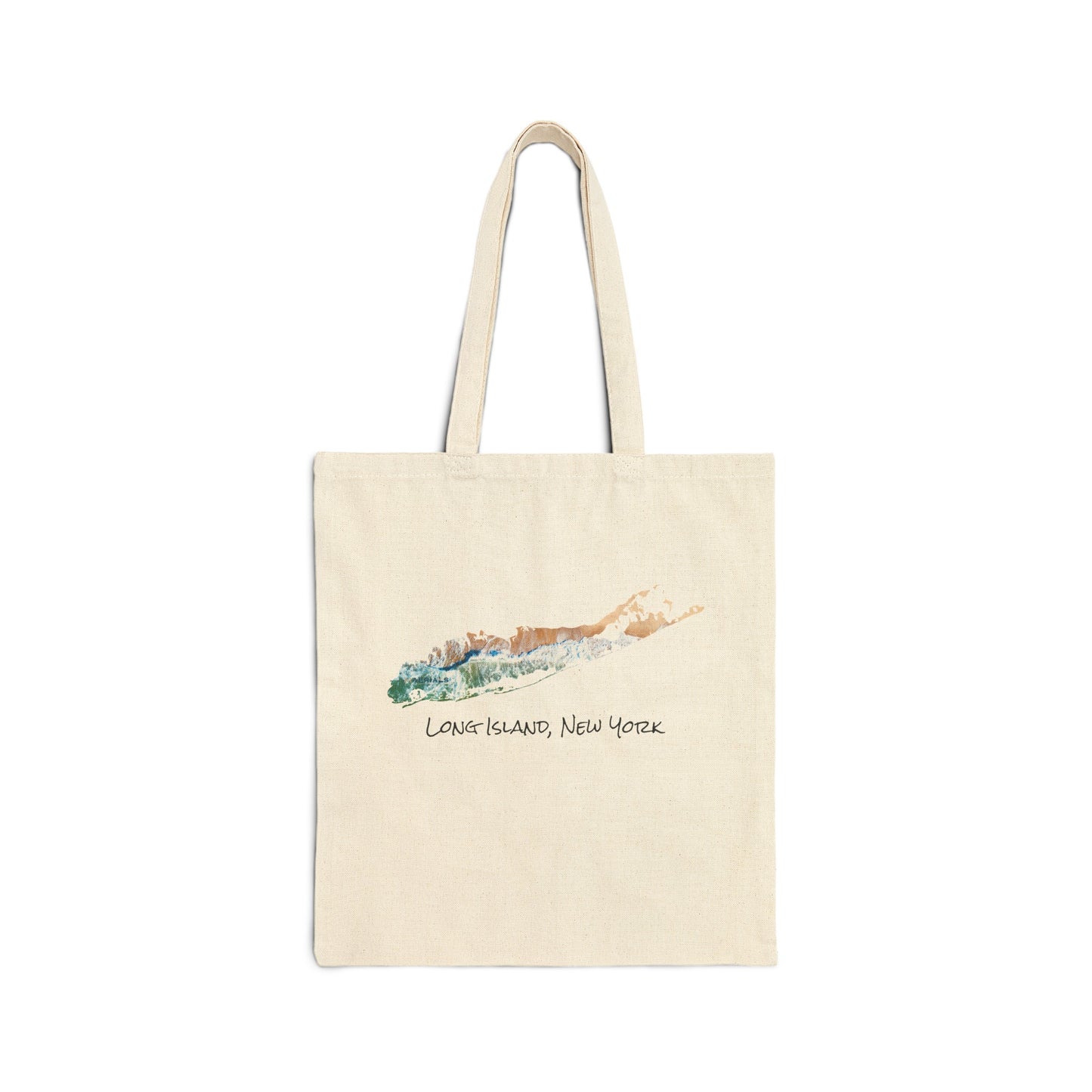 Cotton Canvas Tote Bag - Sand & Sea