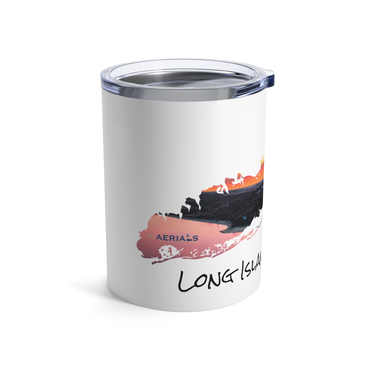 Tumbler 10oz White - Fire Island Lighthouse