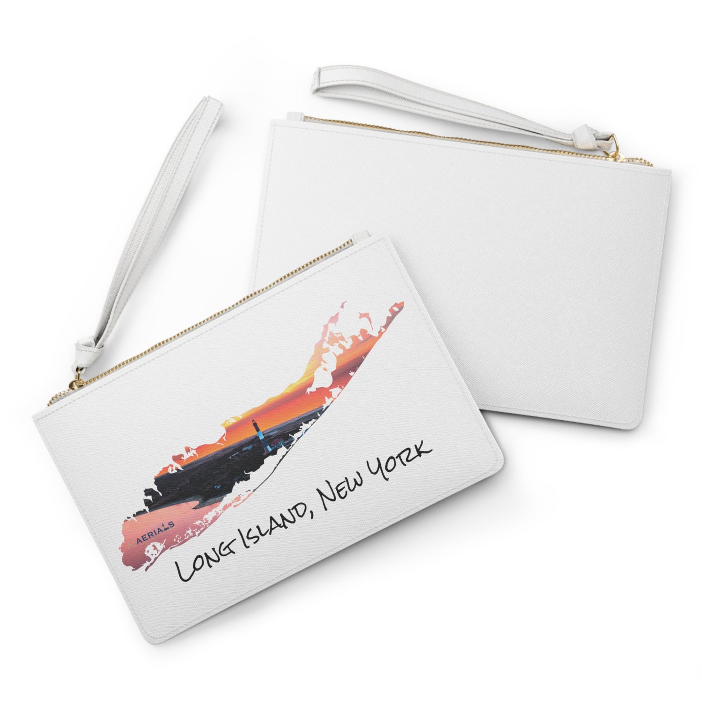 Clutch Bag White - Fire Island Lighthouse