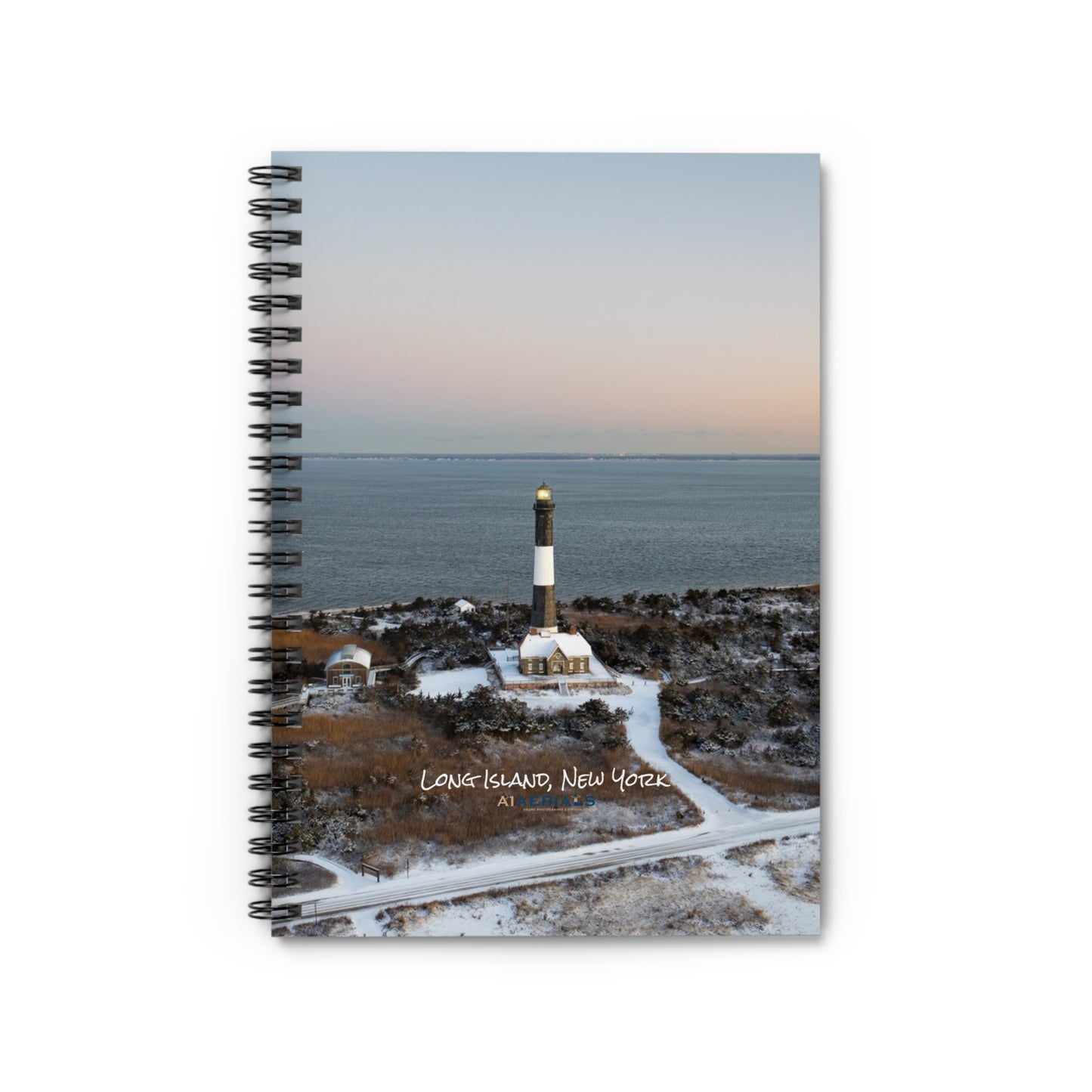 Spiral Notebook - Winter at Fire Island