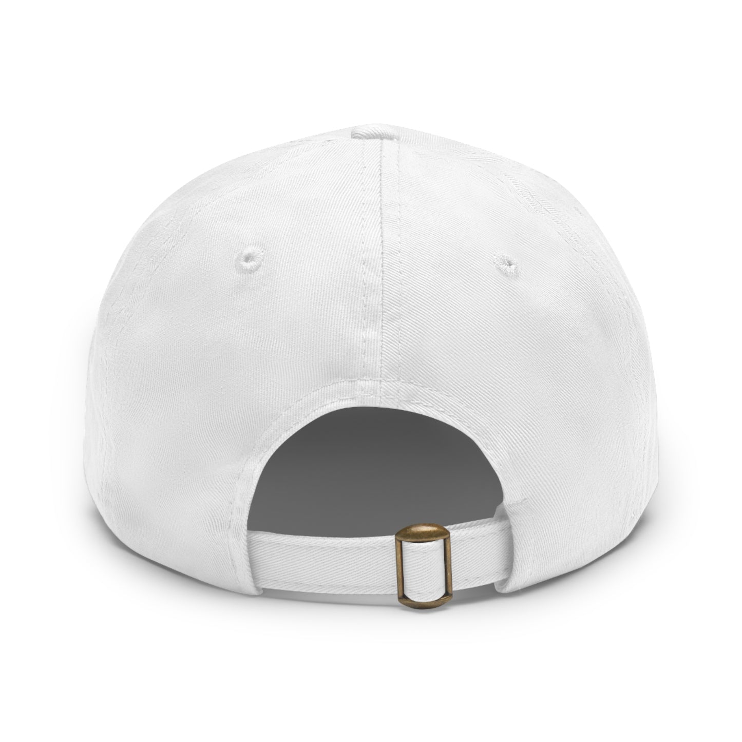 Hat with Round Leather Patch - Sand & Sea