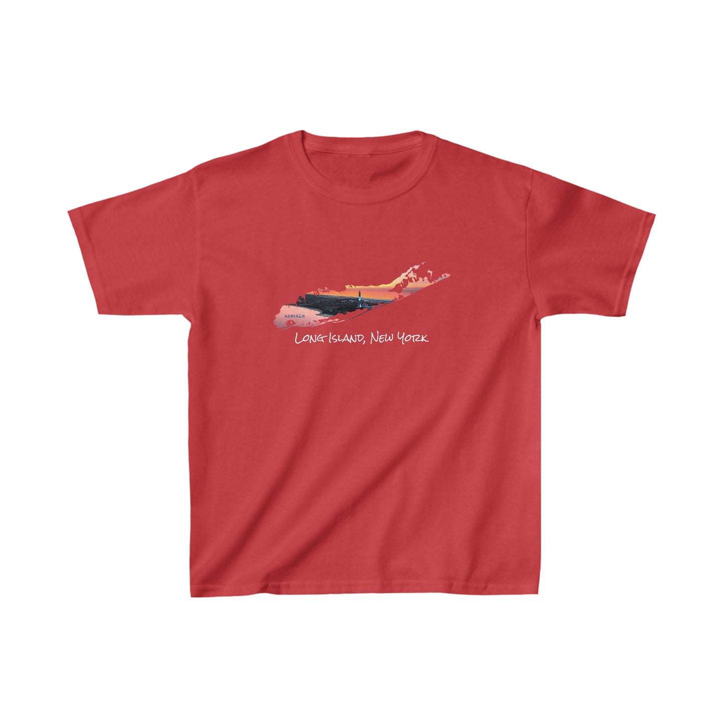 Kids Heavy Cotton™ Tee - Fire Island Lighthouse