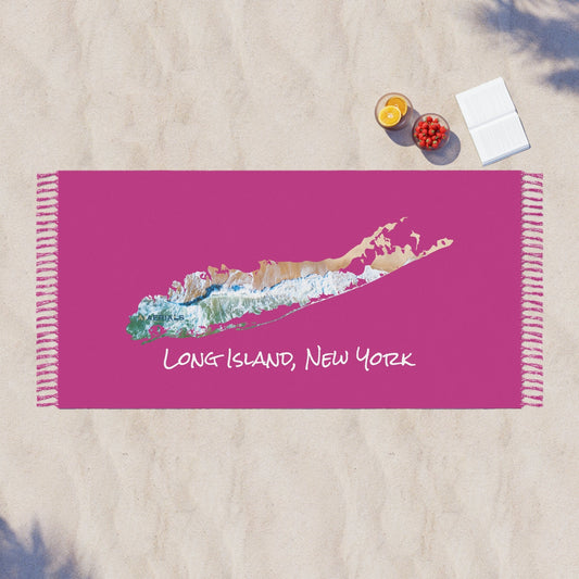 Boho Beach Cloth Pink - Sand & Sea