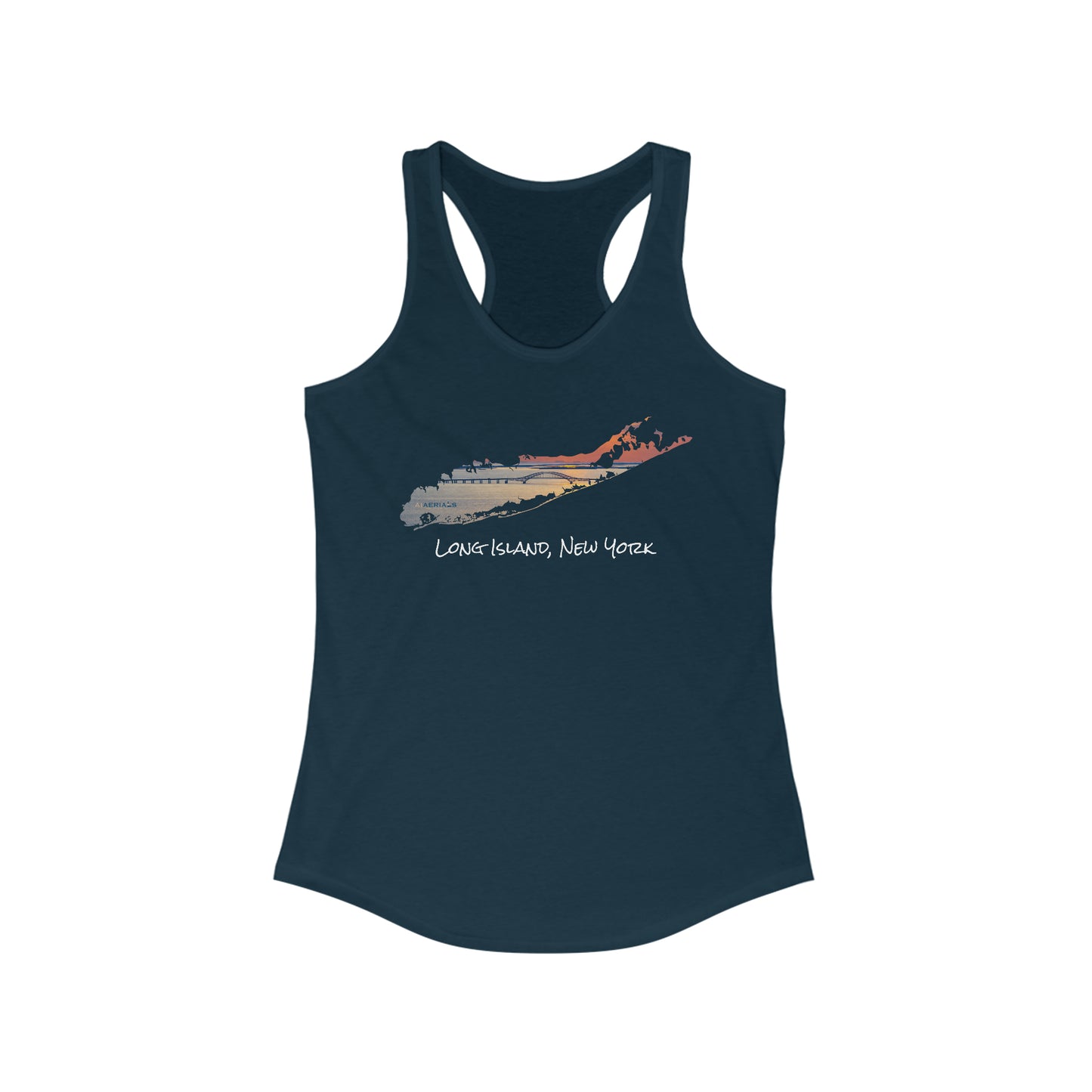 Women's Racerback Tank - Great South Bay Bridge