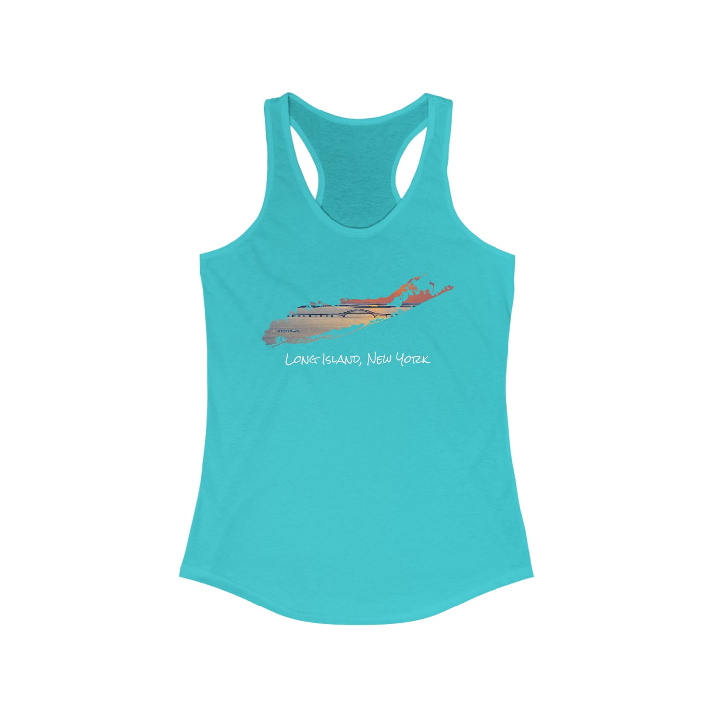 Women's Racerback Tank - Great South Bay Bridge