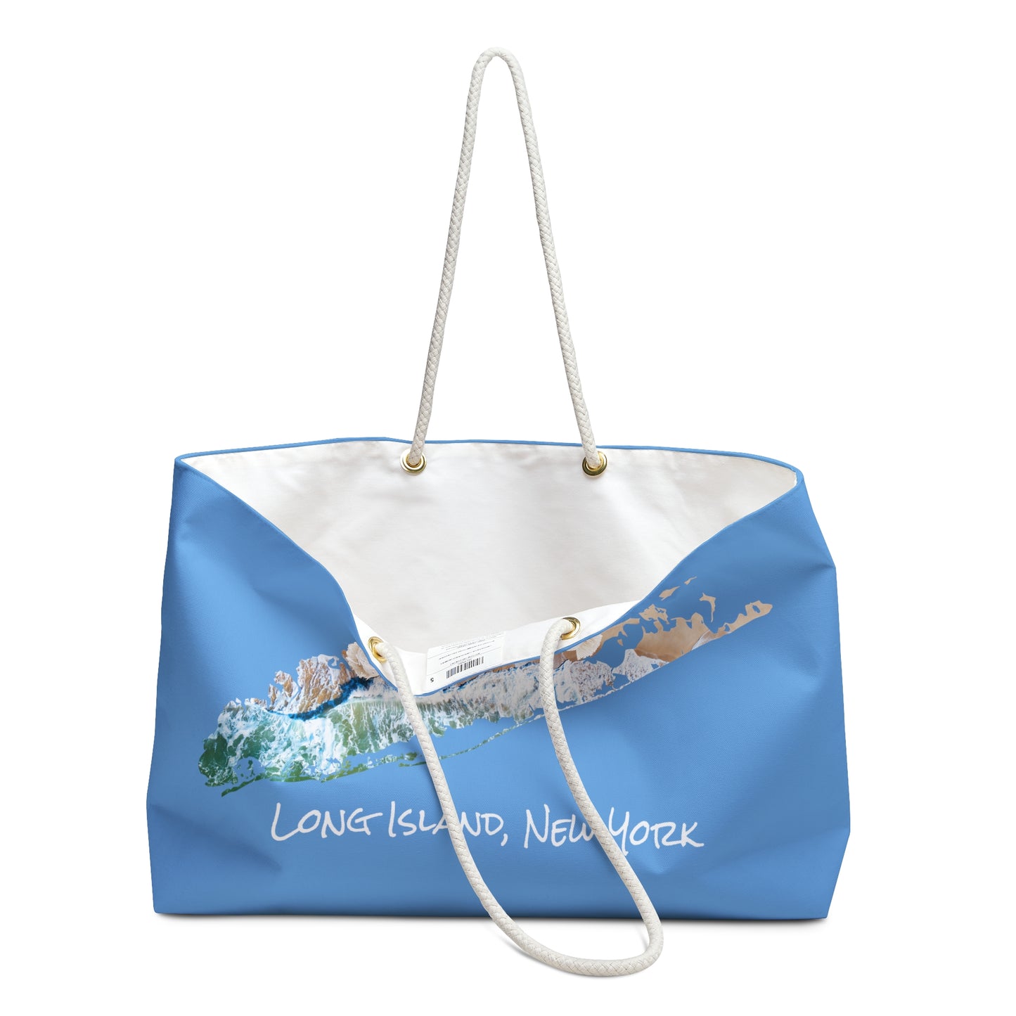 Weekender Rope Bag Blue - Sand & Sea