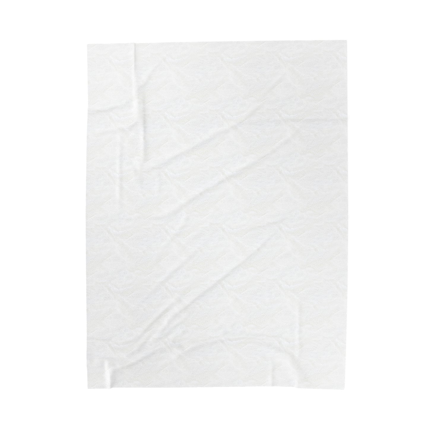 Velveteen Plush Blanket White (2 sizes) - Sand & Sea