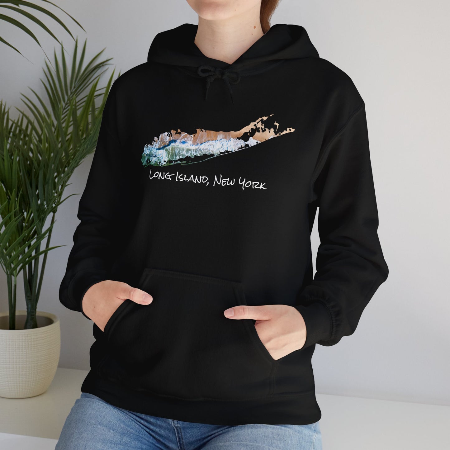 Unisex Hooded Sweatshirt - Sand & Sea