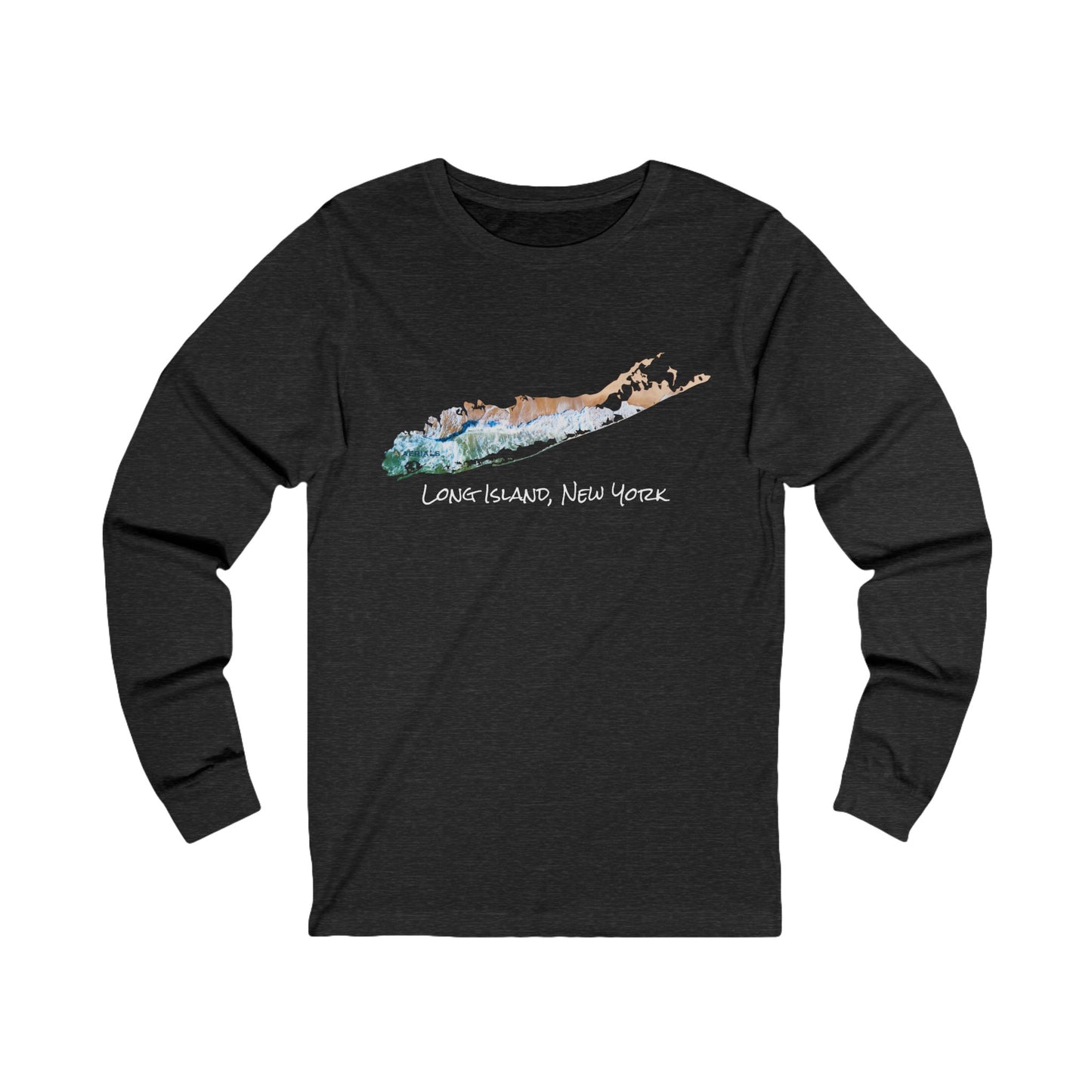 Unisex Jersey Long Sleeve Tee - Sand & Sea