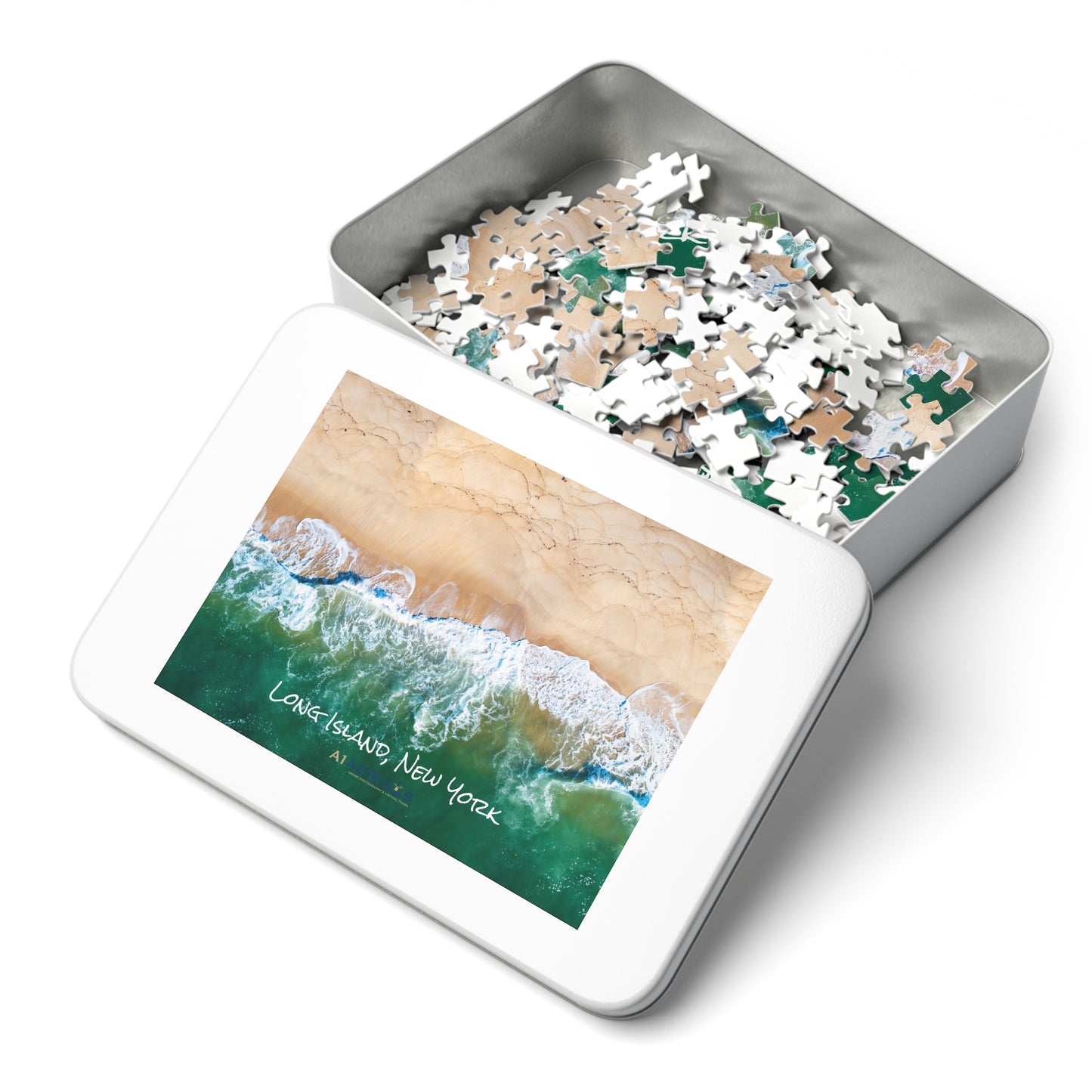 Puzzle in Tin (252 Pieces) - Sand & Sea