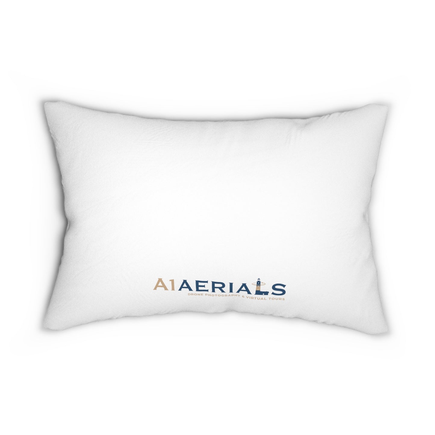 Lumbar Pillow White - Fire Island Lighthouse