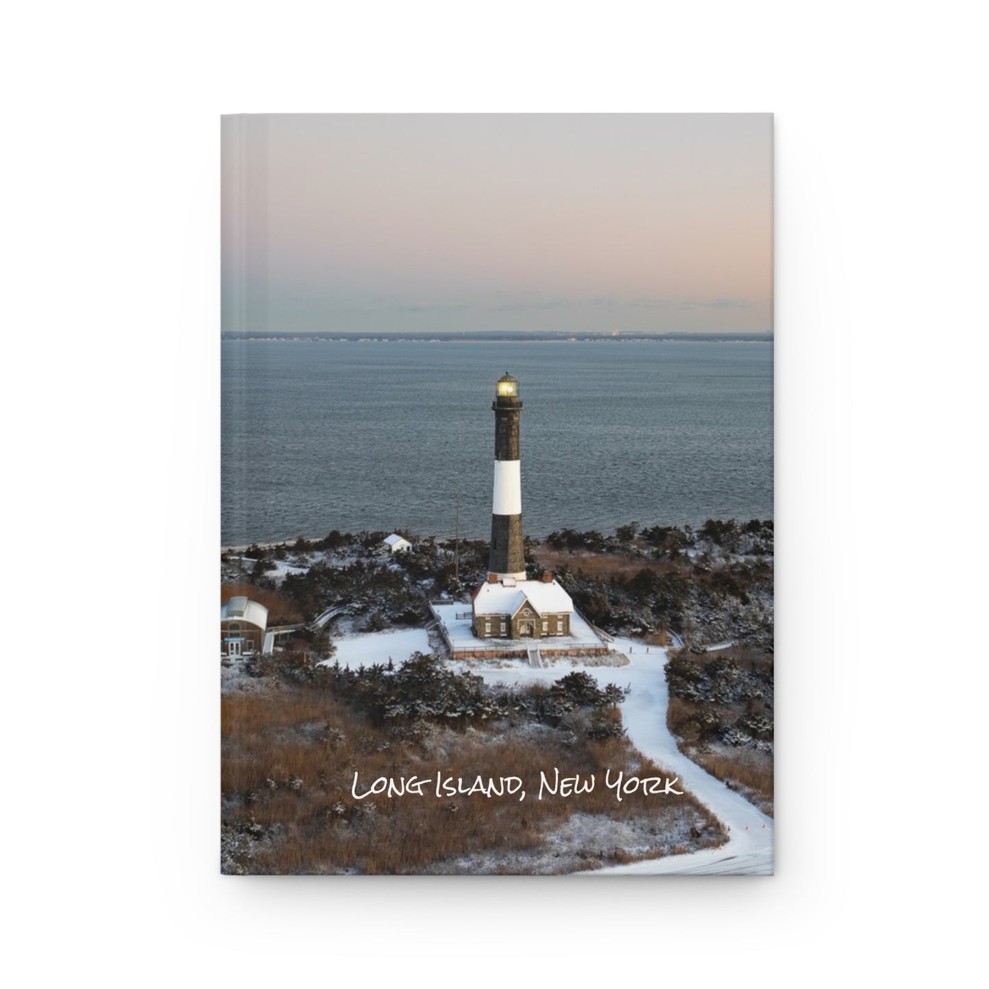 Hardcover Journal - Winter at Fire Island