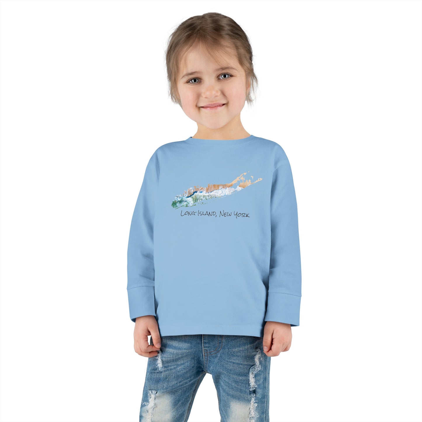 Toddler Long Sleeve Tee - Sand & Sea