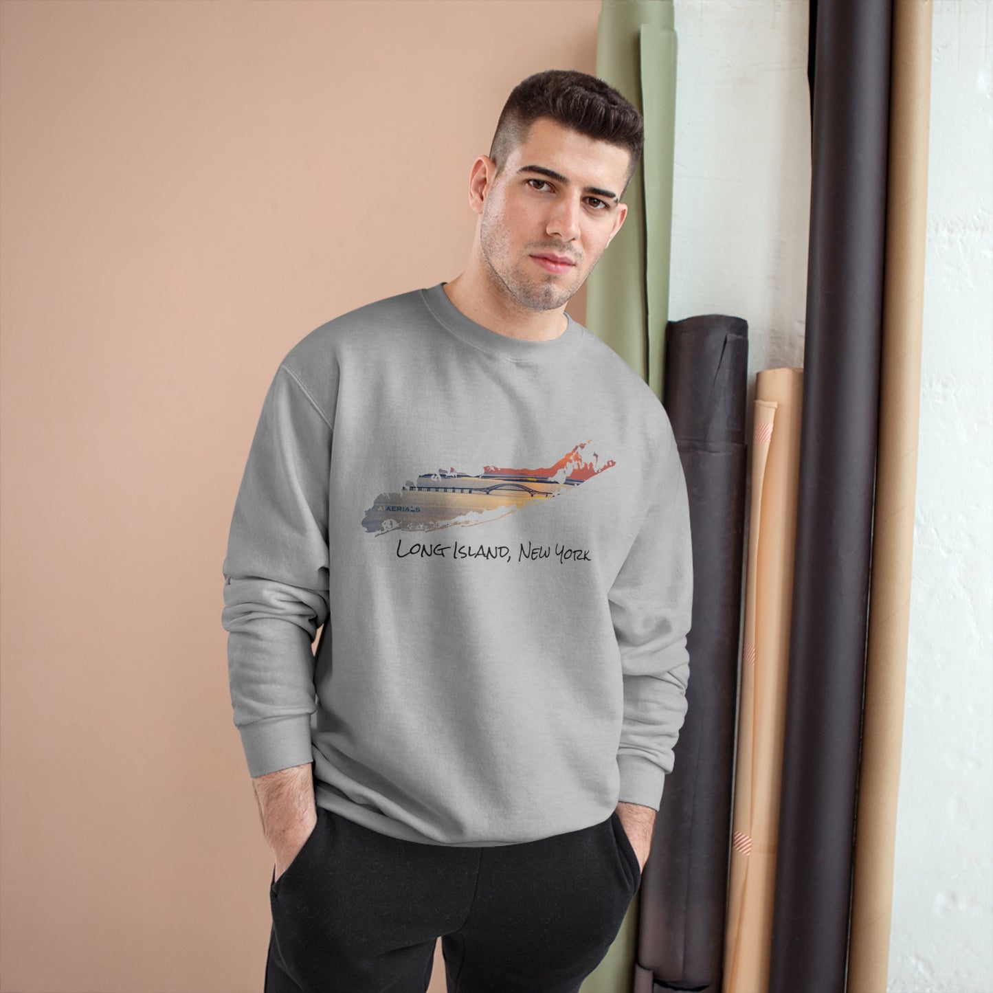 Champion Sweatshirt Unisex - Great South Bay Bridge