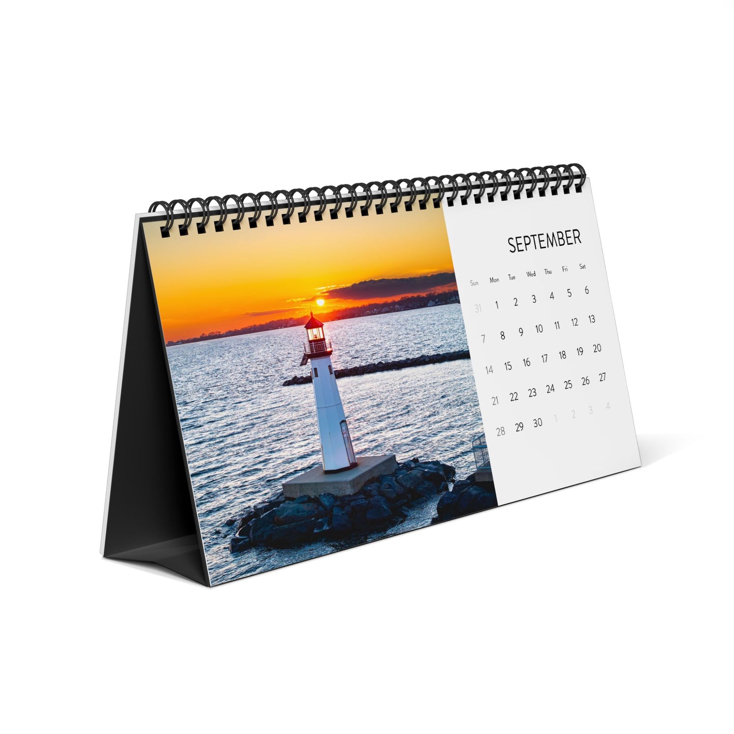 Long Island From Above - Desktop Calendar 2025