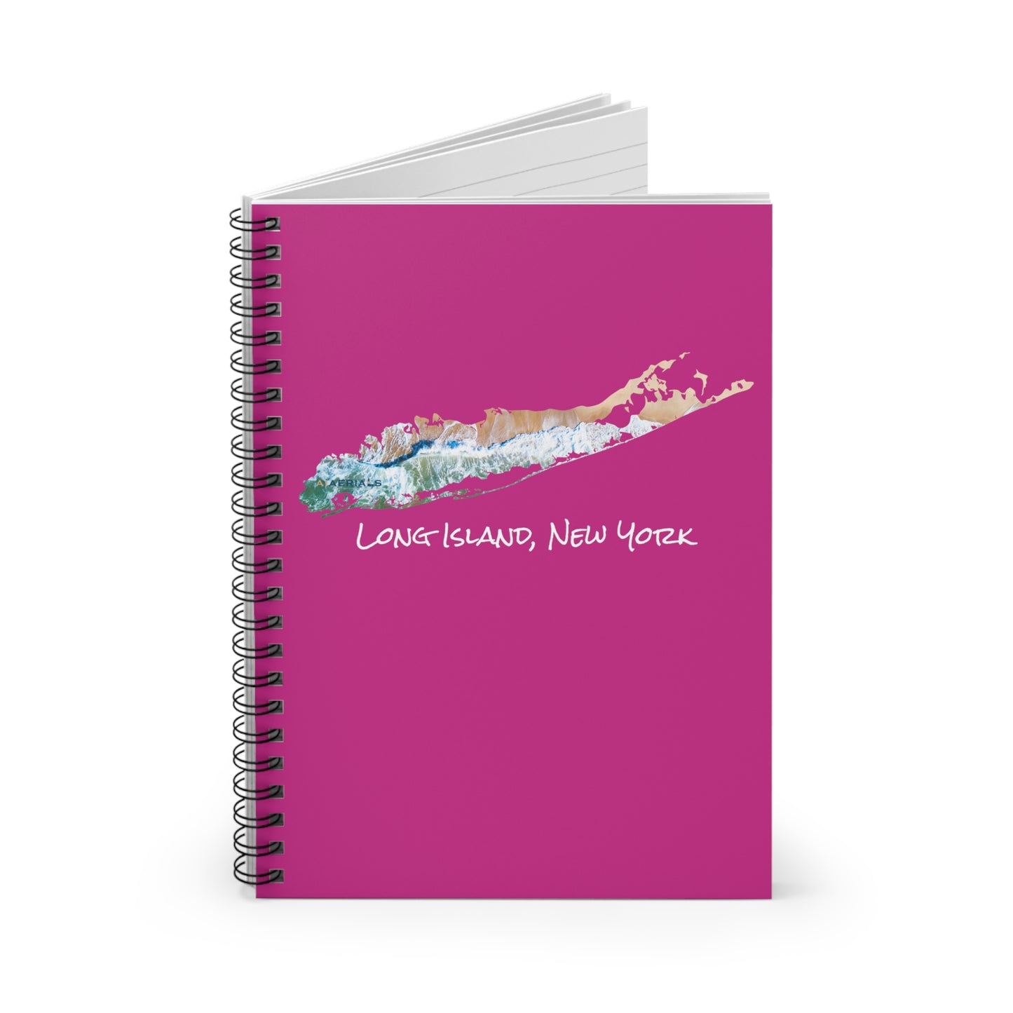 Spiral Notebook Pink - Sand & Sea