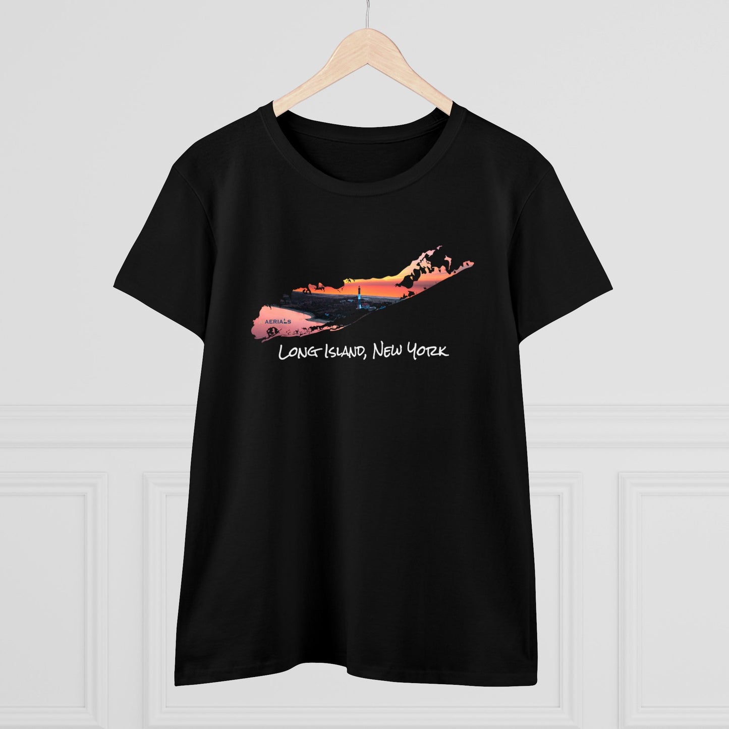 Women's Cotton Tee - Fire Island Lighthouse