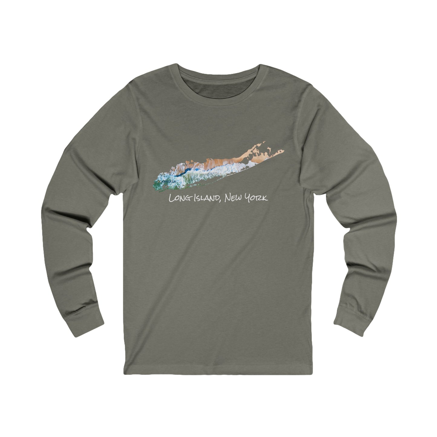 Unisex Jersey Long Sleeve Tee - Sand & Sea