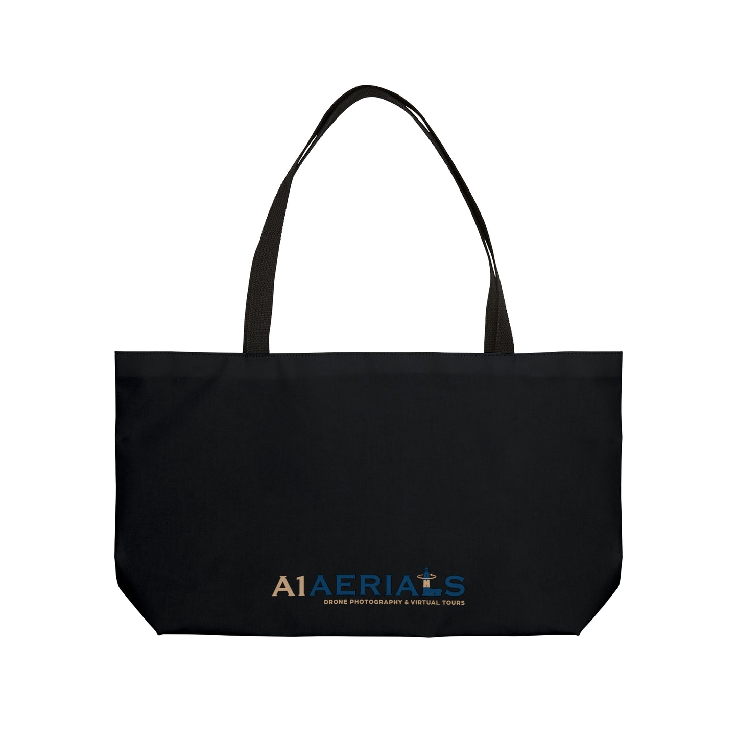 Weekender Tote Bag Black - Great South Bay Bridge