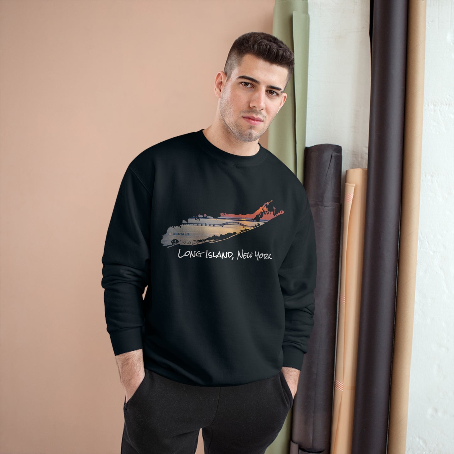 Champion Sweatshirt Unisex - Great South Bay Bridge