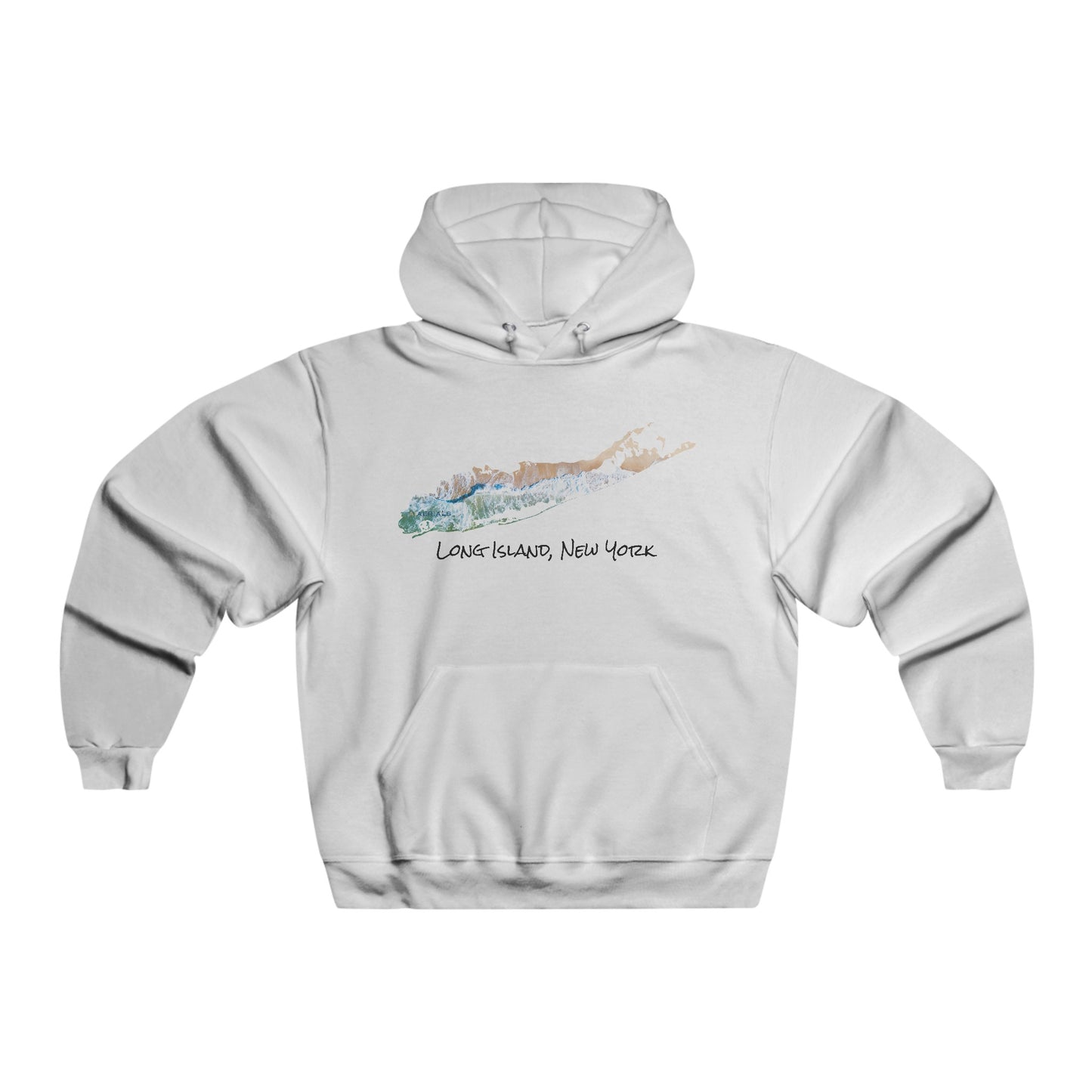 Men's Hooded Sweatshirt - Sand & Sea