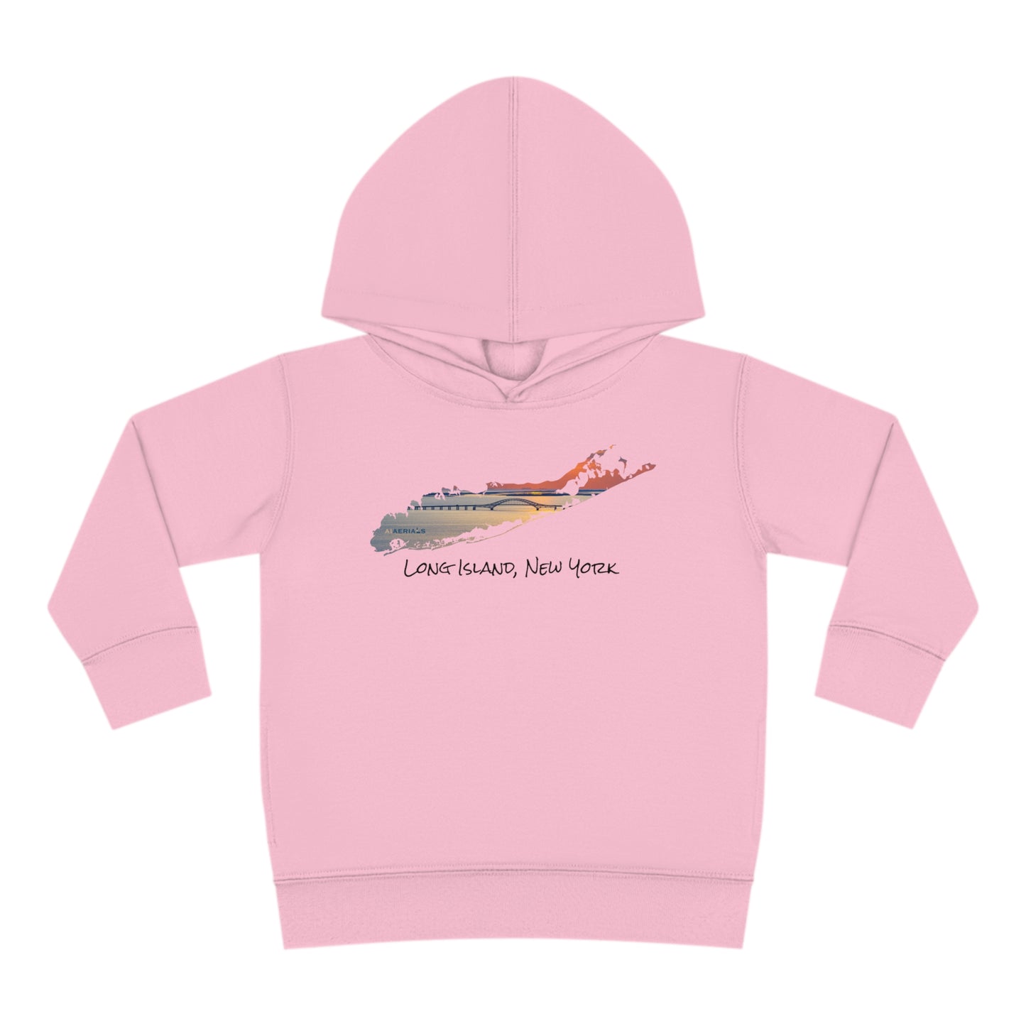 Toddler Pullover Fleece Hoodie - Great South Bay Bridge