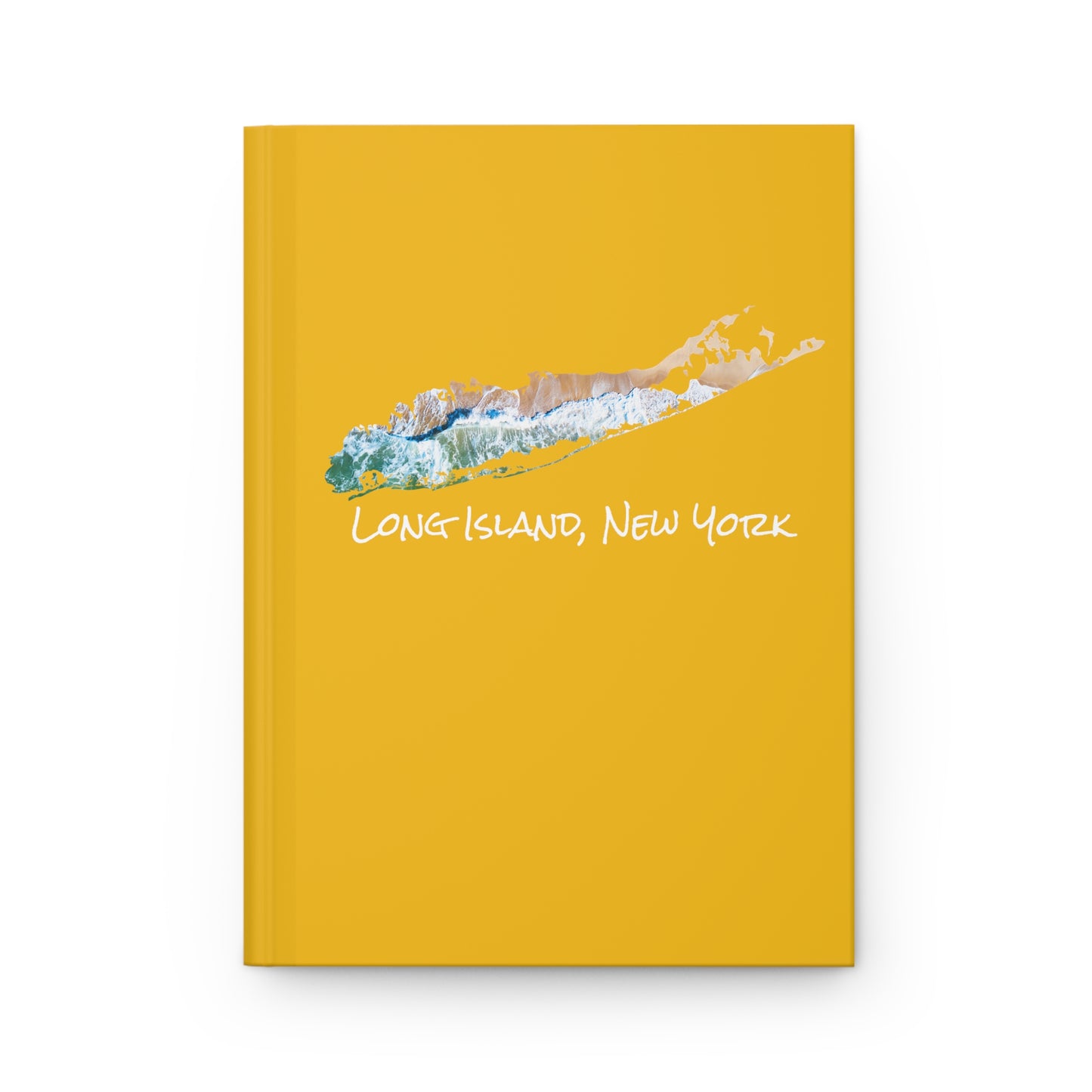 Hardcover Journal Matte Yellow - Sand & Sea