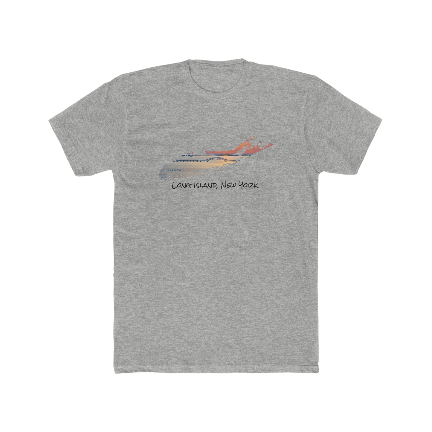 Men's Cotton Crew Tee - Great South Bay Bridge