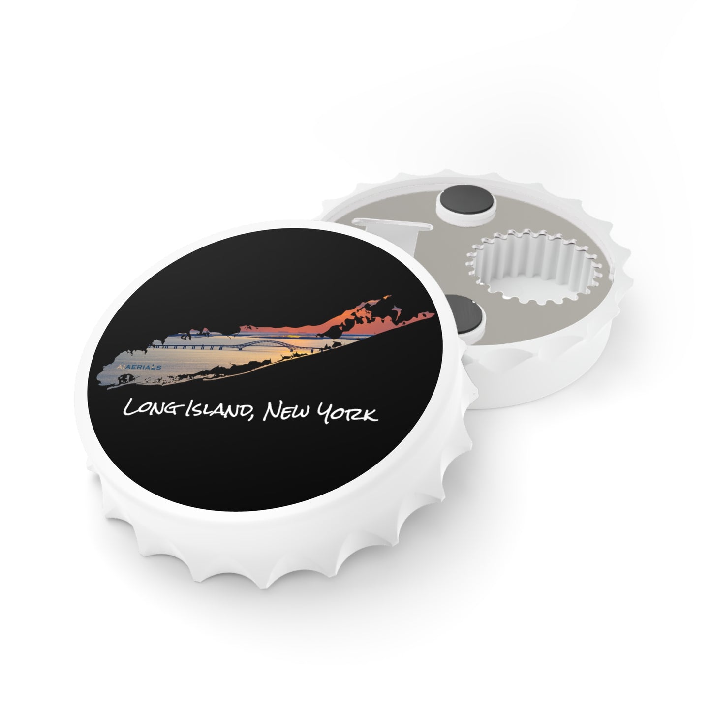 Bottle Opener Black - Great South Bay Bridge