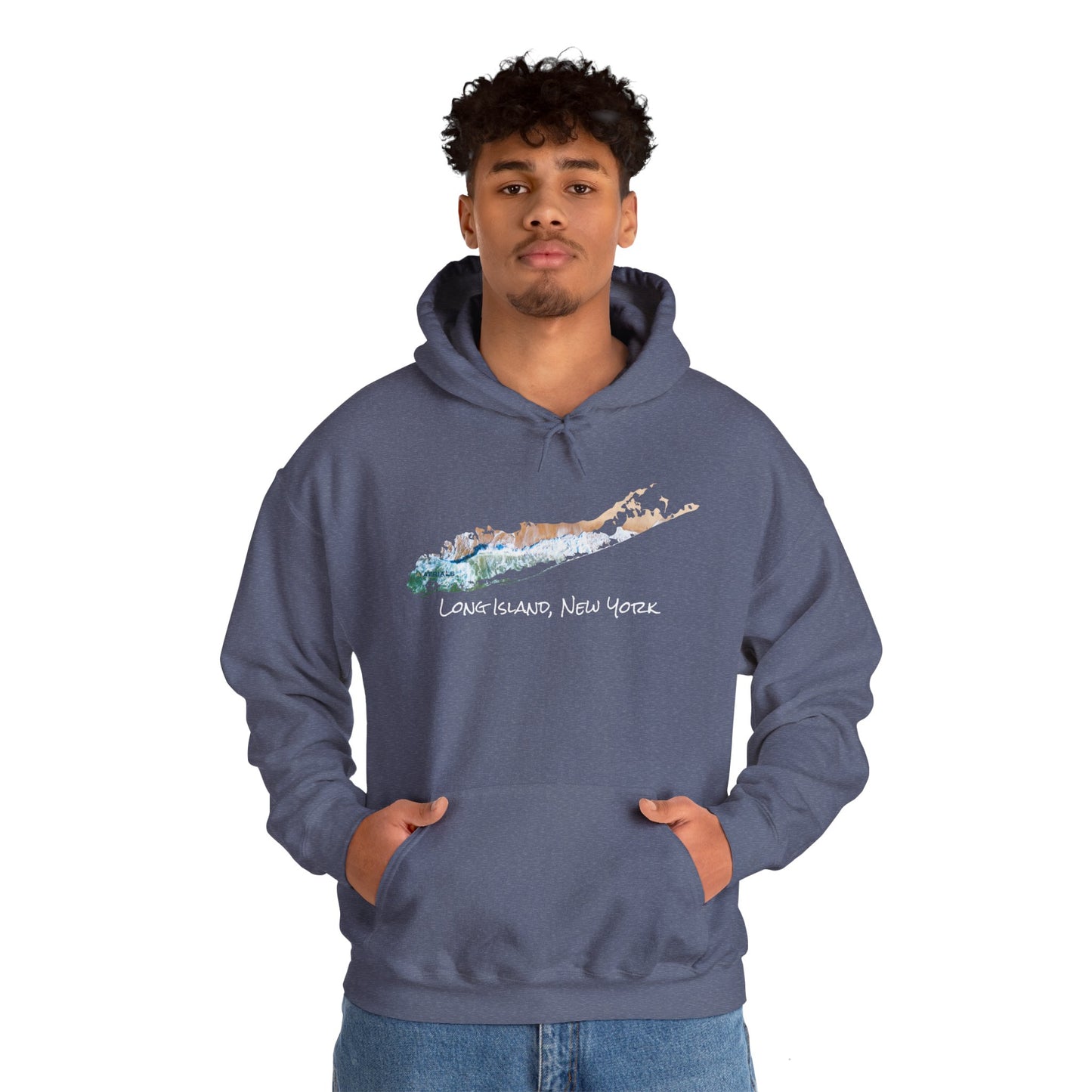 Unisex Hooded Sweatshirt - Sand & Sea