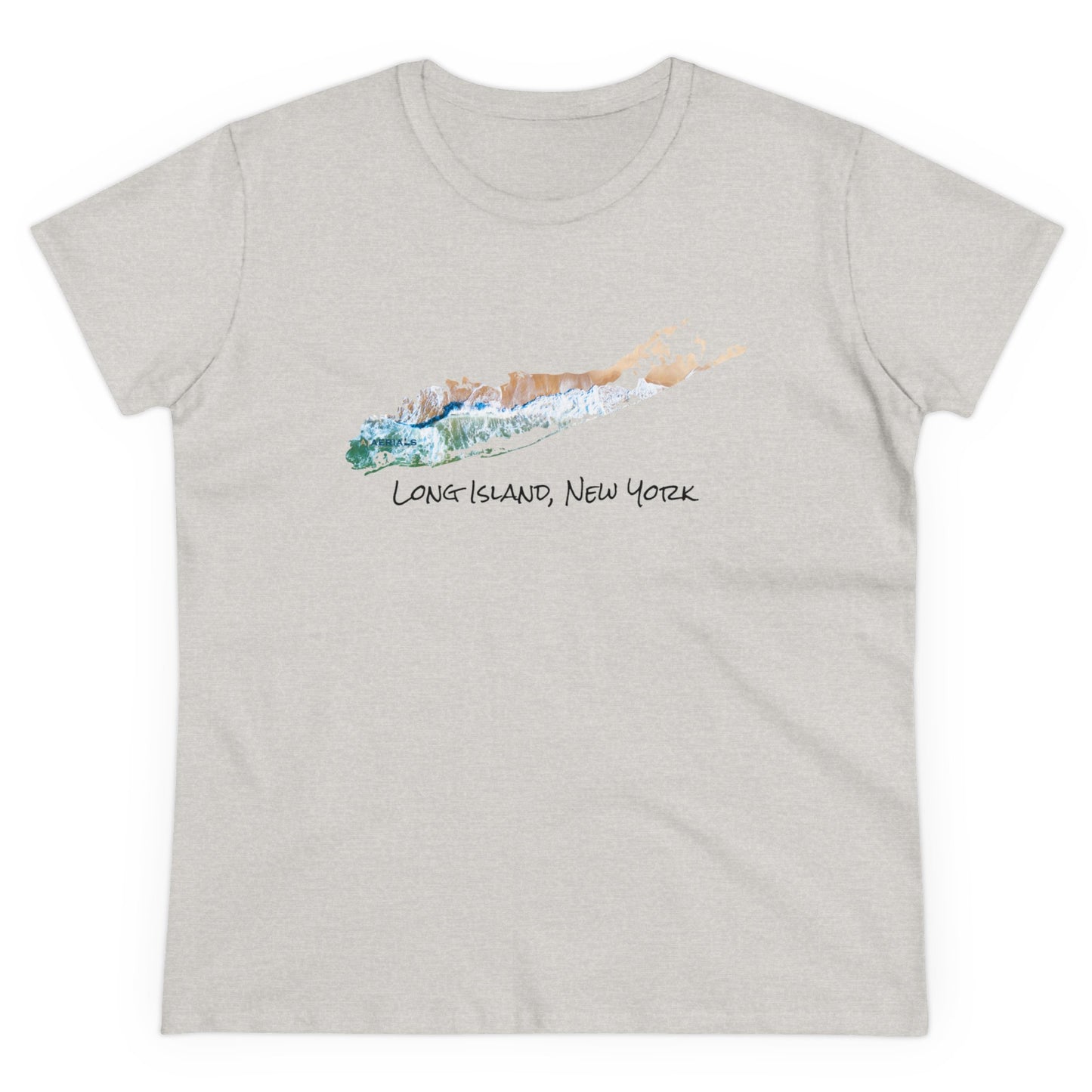 Women's Cotton Tee - Sand & Sea