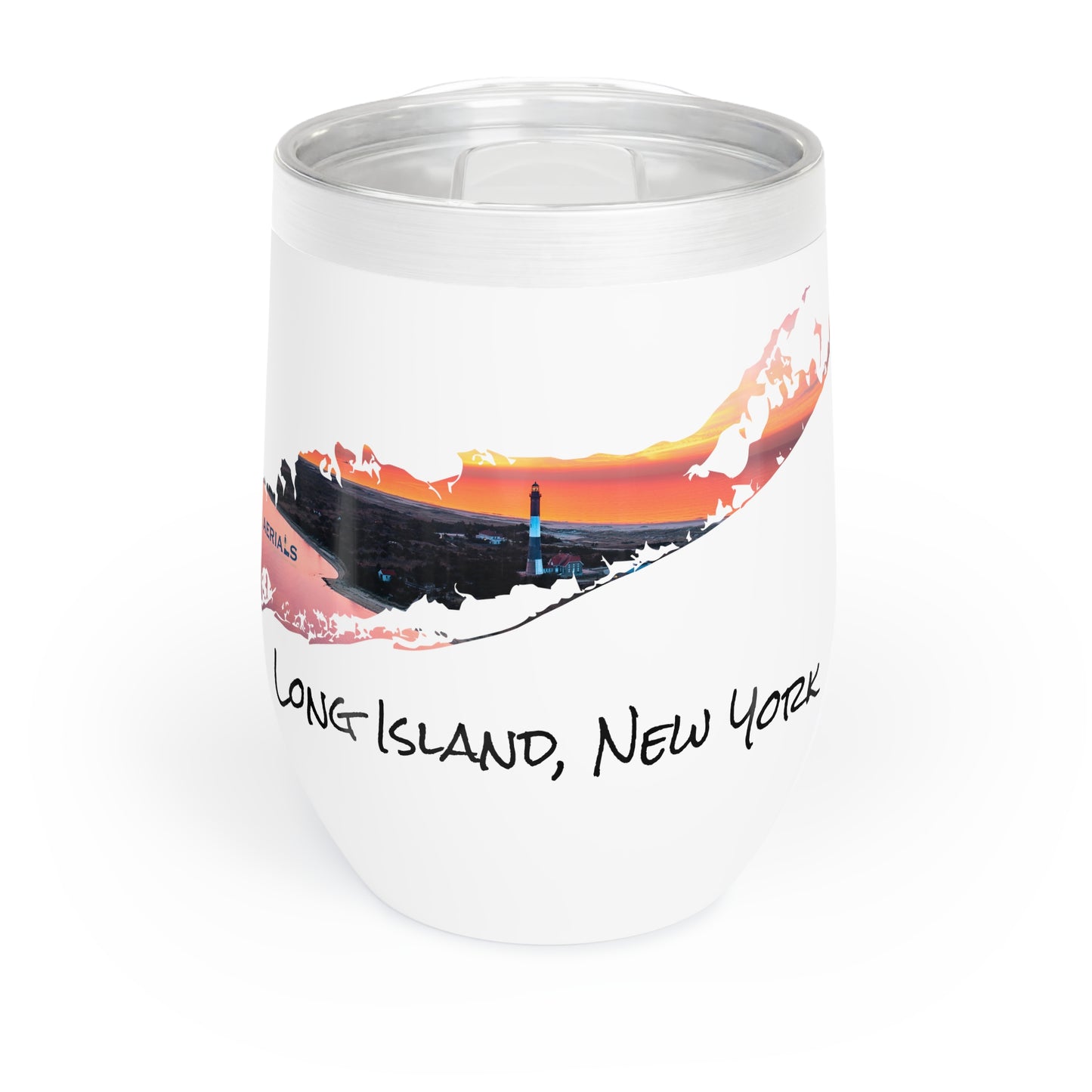 Chill Wine Tumbler - Fire Island Lighthouse