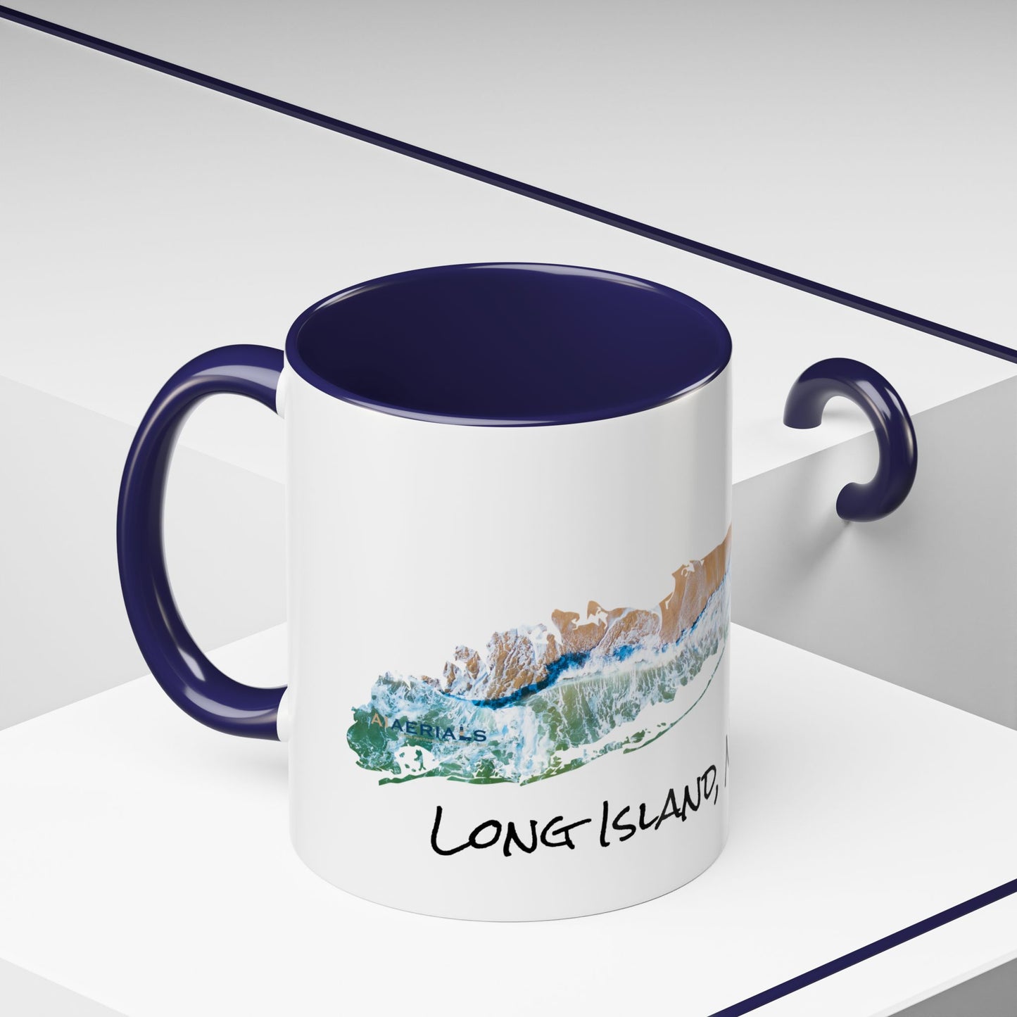 Accent Coffee Mug, 11oz - Sand & Sea