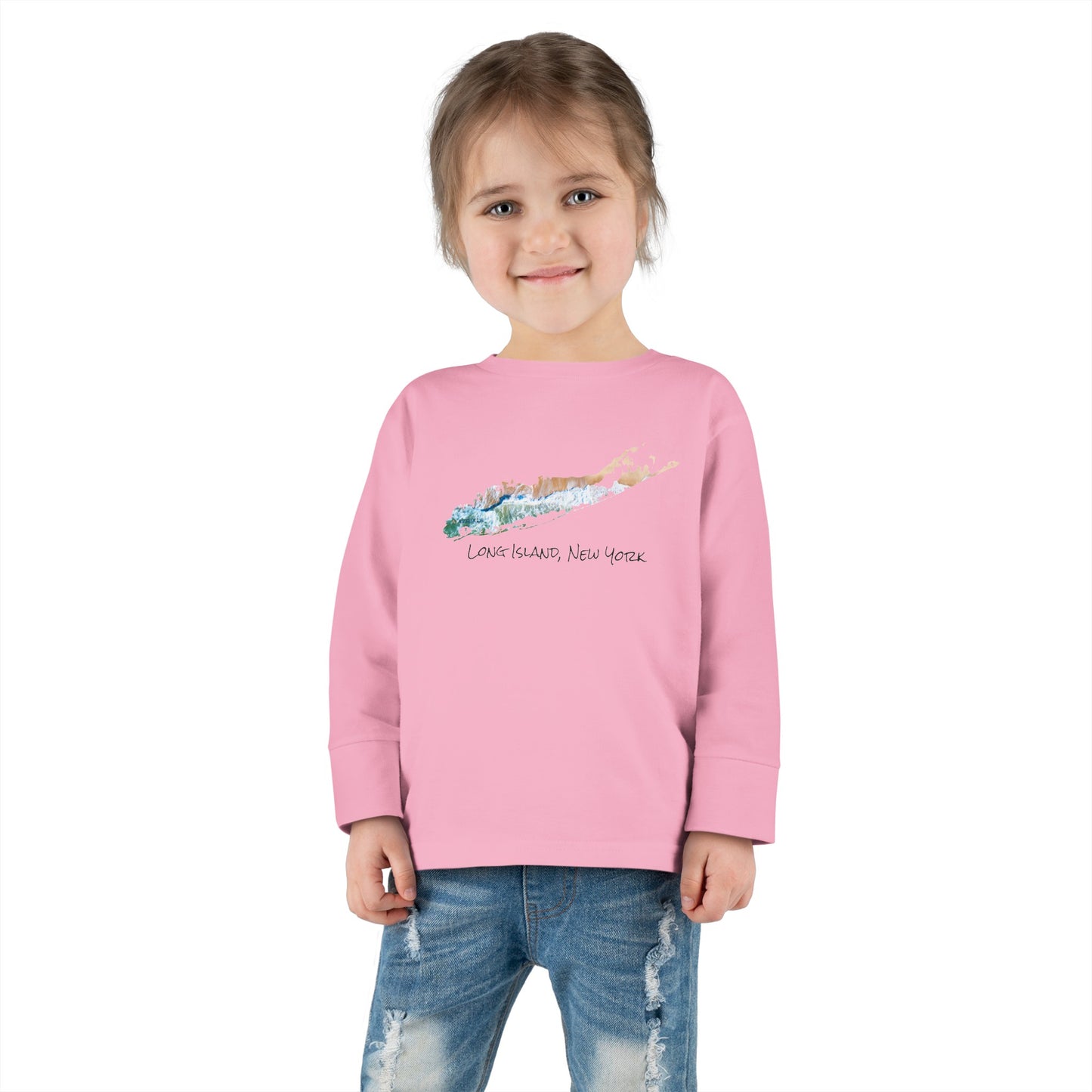 Toddler Long Sleeve Tee - Sand & Sea