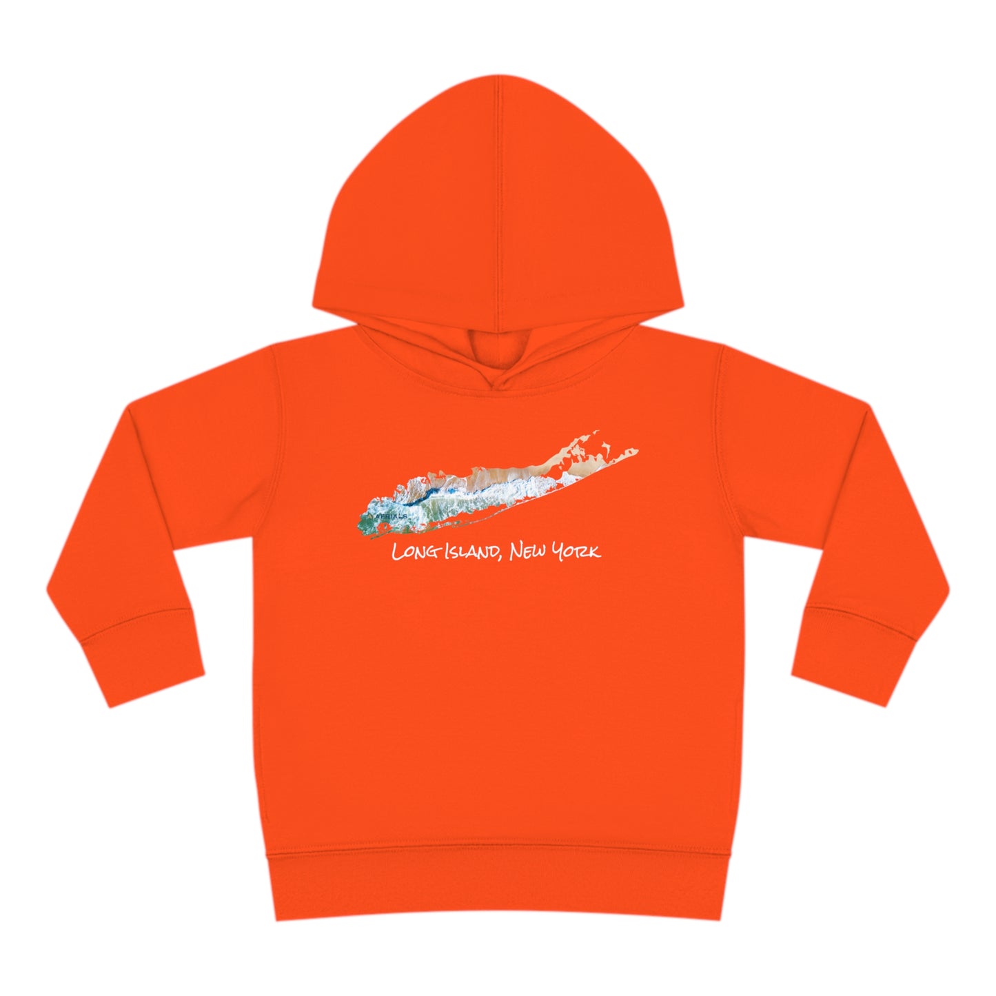 Toddler Pullover Fleece Hoodie - Sand & Sea