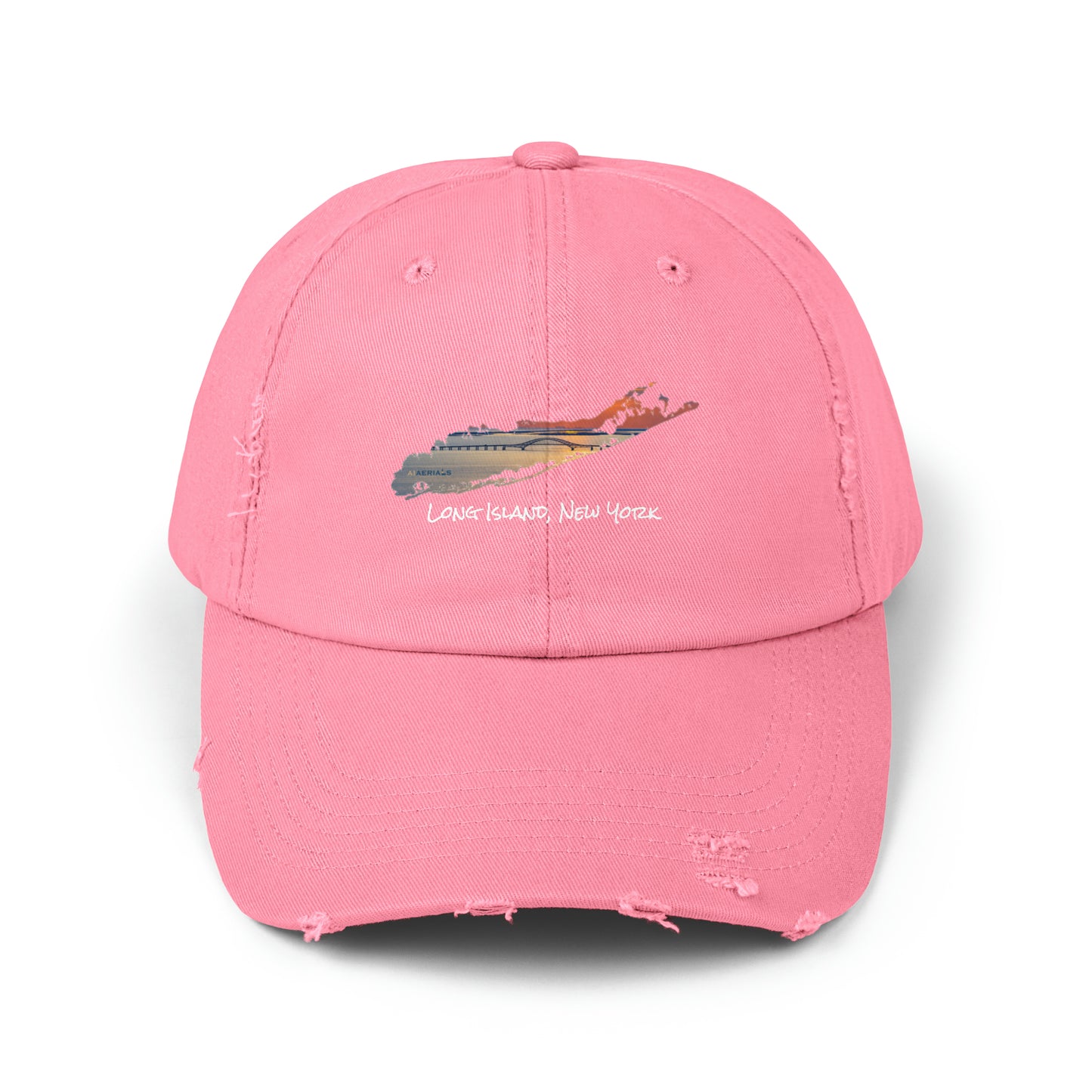 Unisex Distressed Cap - Great South Bay Bridge