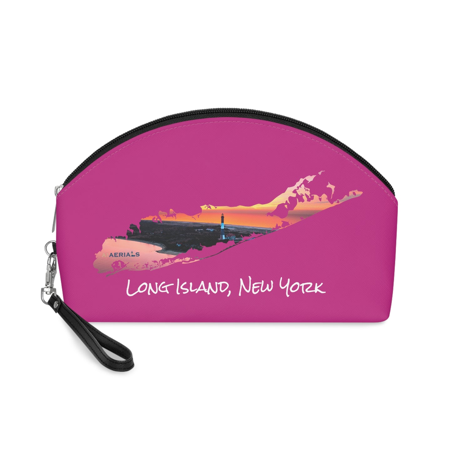 Makeup Bag Pink - Fire Island Lighthouse