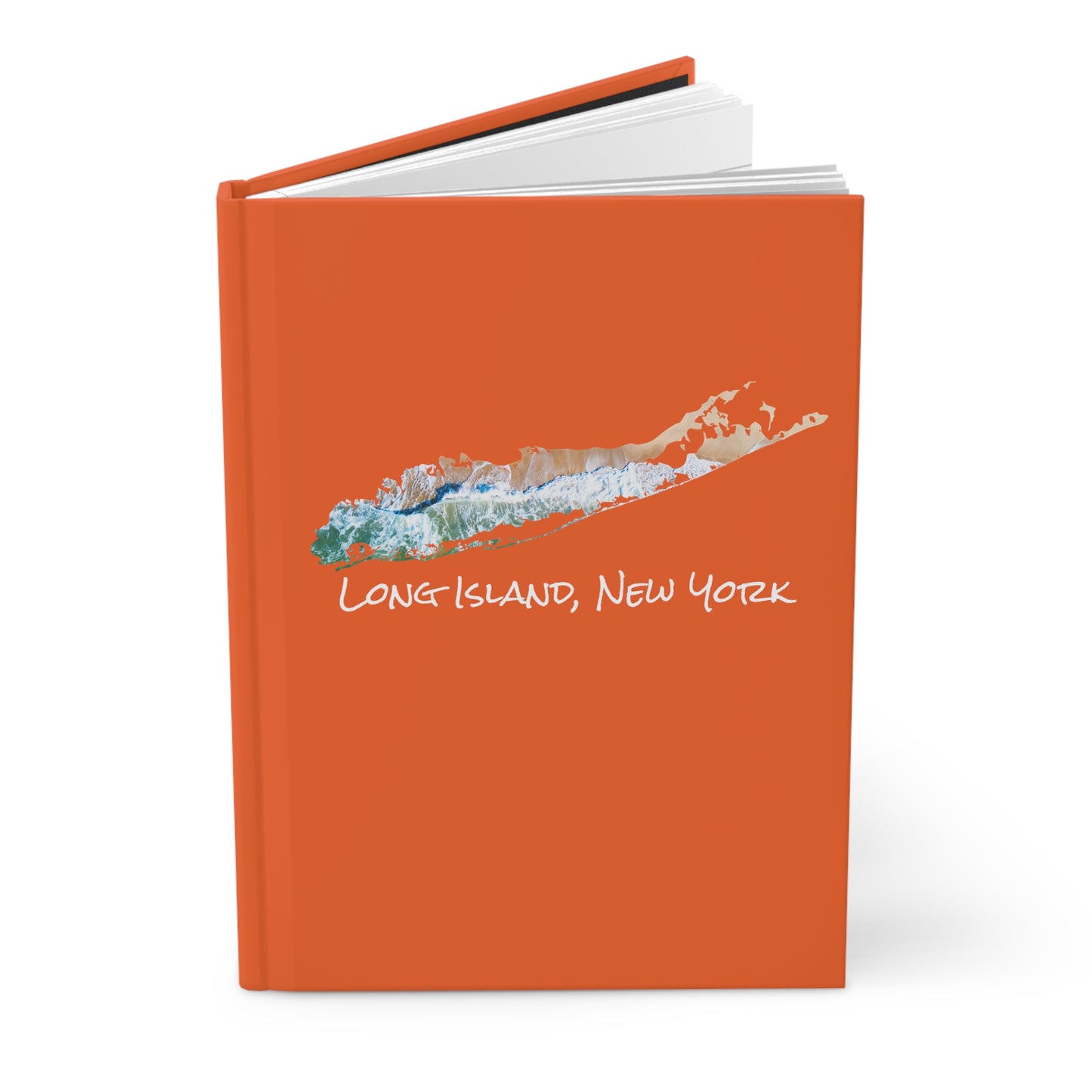 Hardcover Journal Matte Orange - Sand & Sea