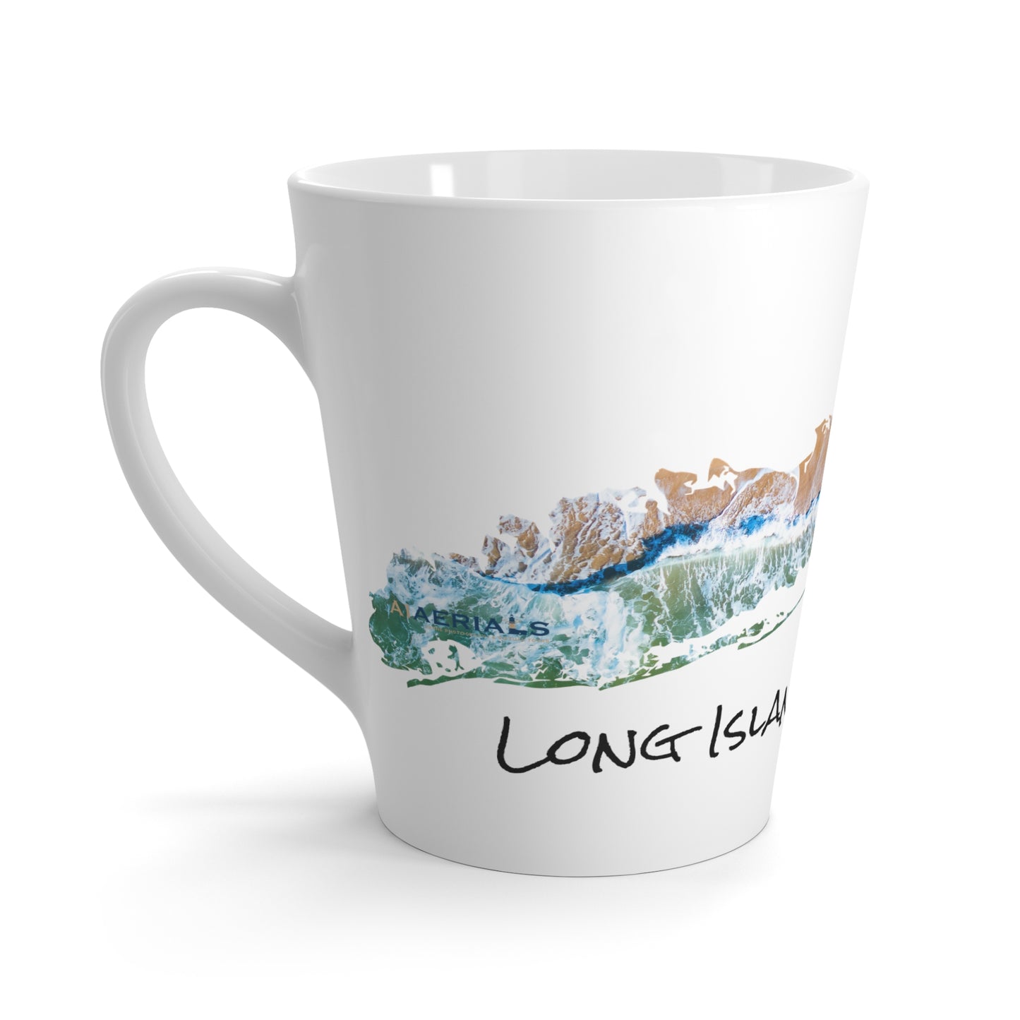 Latte Mug 12oz - Sand & Sea