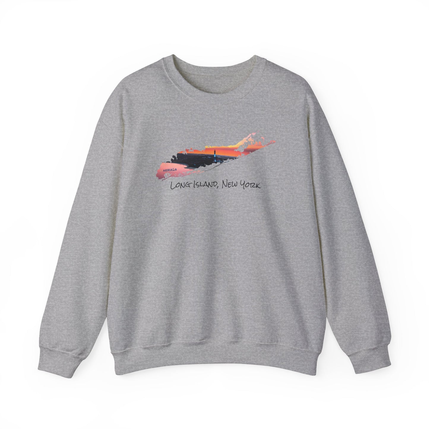 Unisex Heavy Blend™ Crewneck Sweatshirt - Fire Island Lighthouse