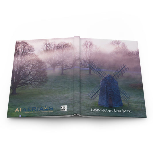 Hardcover Journal - Hamptons Windmill