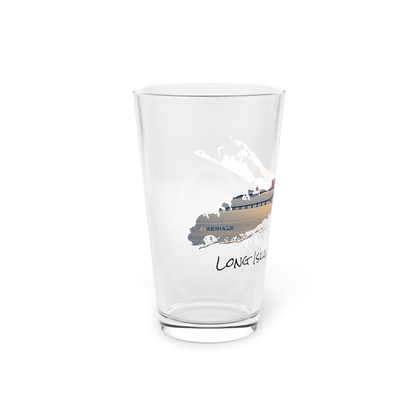 Pint Glass, 16oz - Great South Bay Bridge