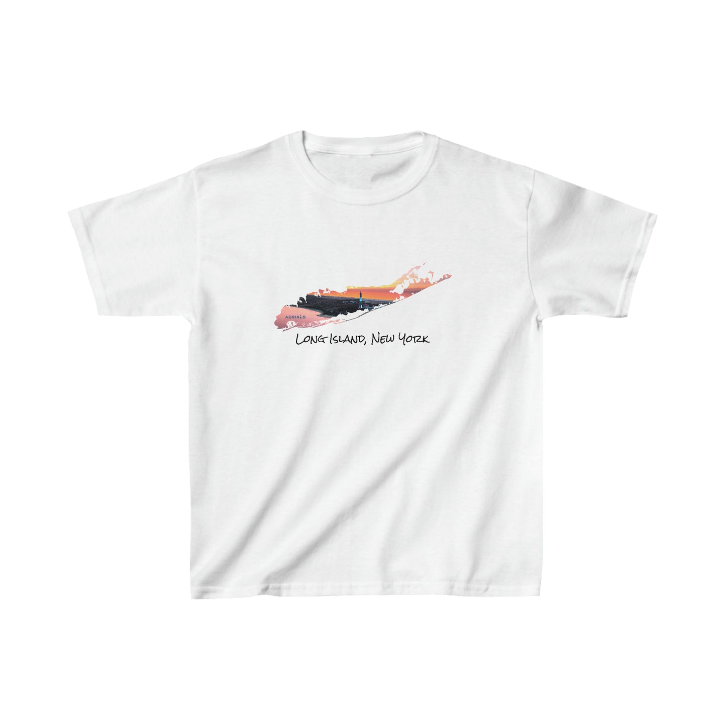 Kids Heavy Cotton™ Tee - Fire Island Lighthouse