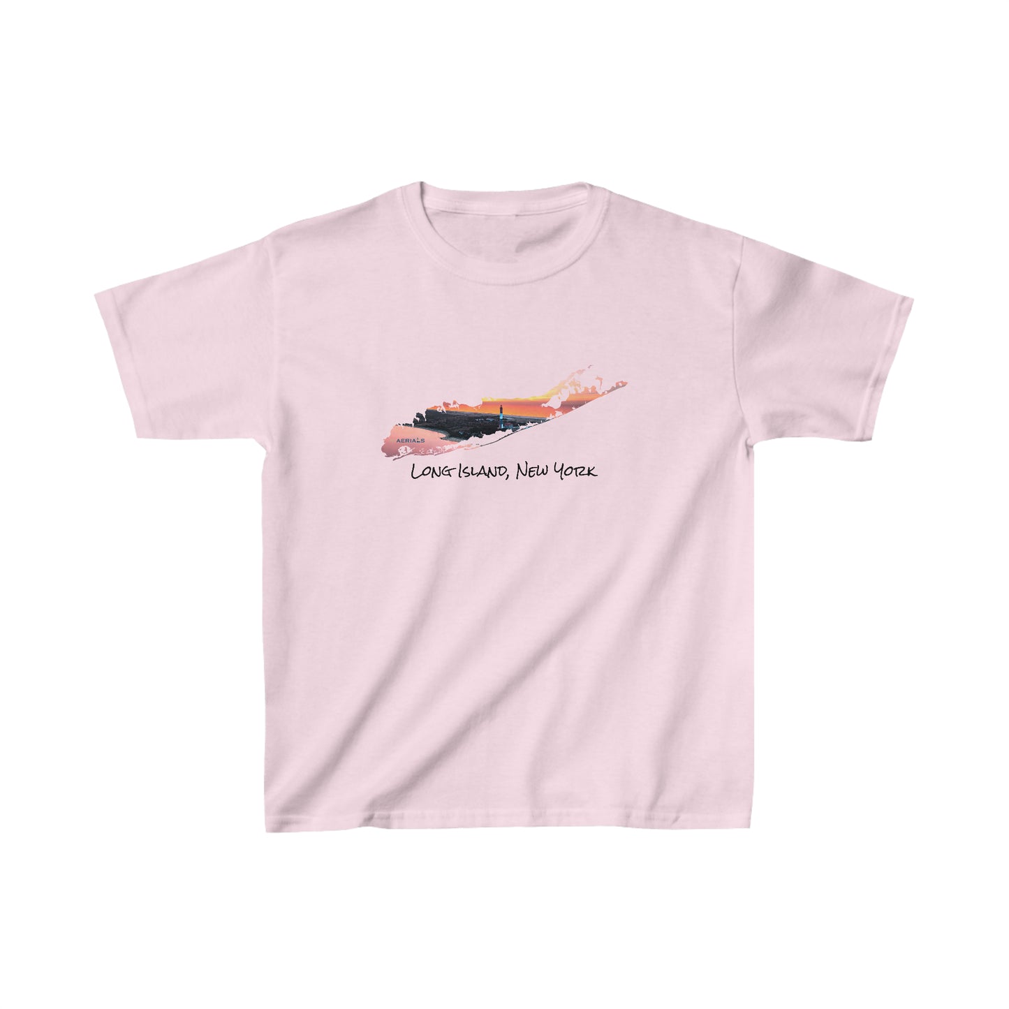 Kids Heavy Cotton™ Tee - Fire Island Lighthouse